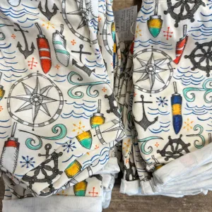 Perfectly Imperfect | Life at Sea Slim Cropped Rolled Shorts | Various Sizes