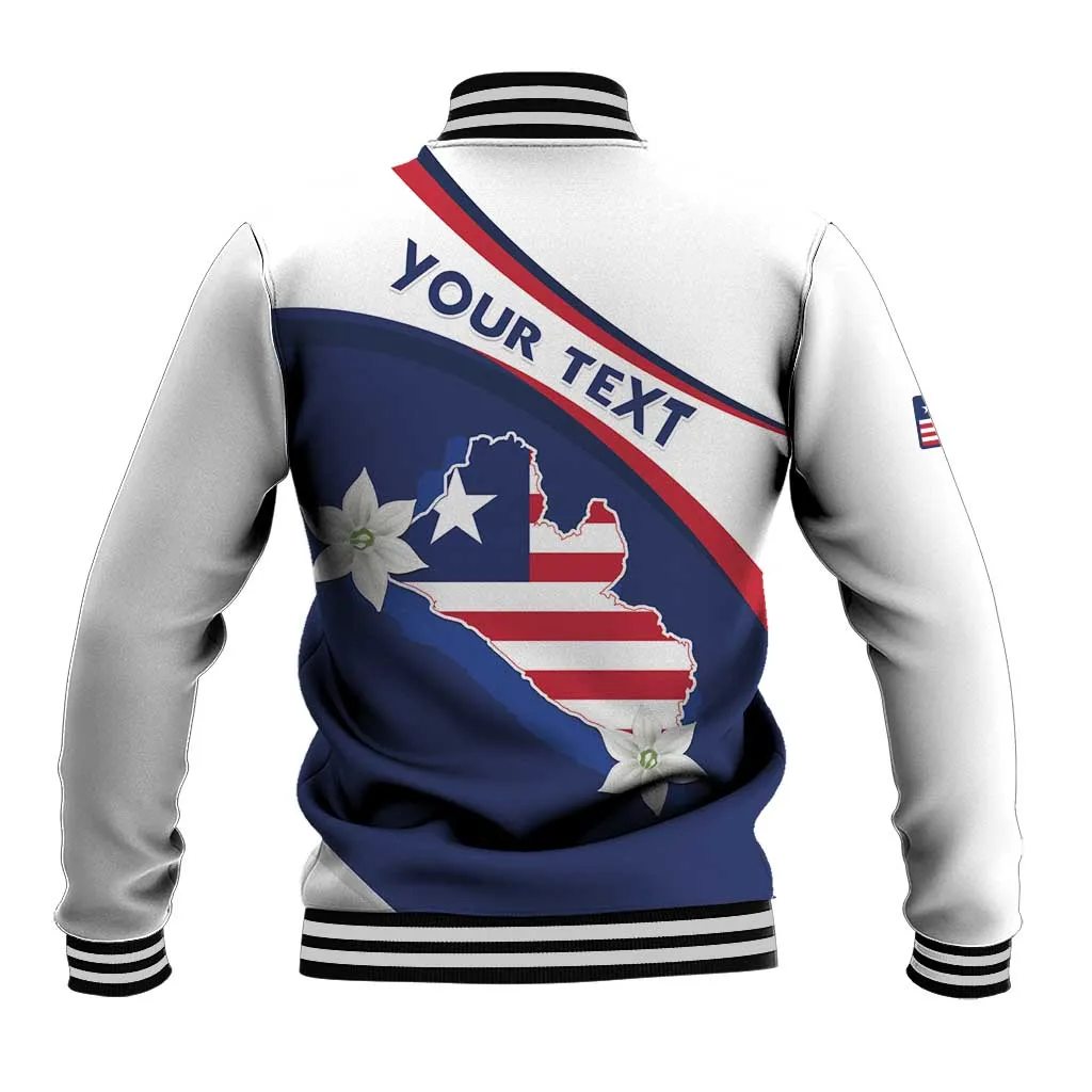 Personalized Happy Liberia Independence Day Baseball Jacket LT15