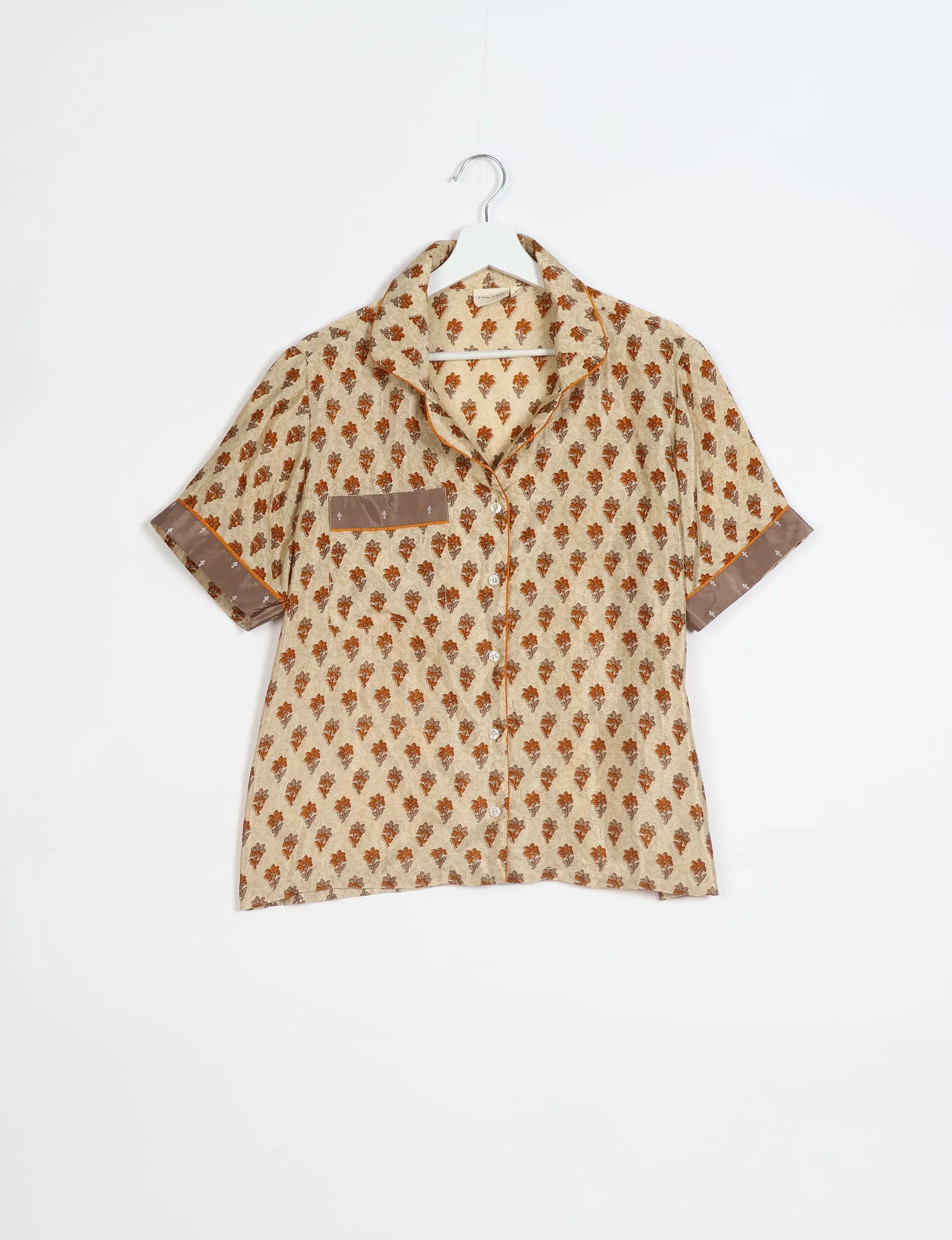 PJ SET SHORT WITH SHORT SLEEVES