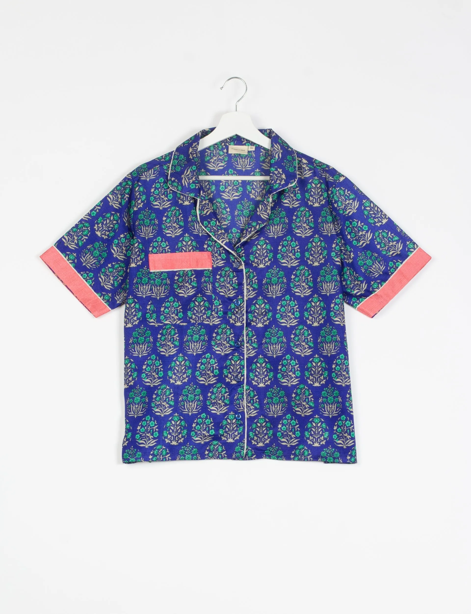 PJ SET SHORT WITH SHORT SLEEVES