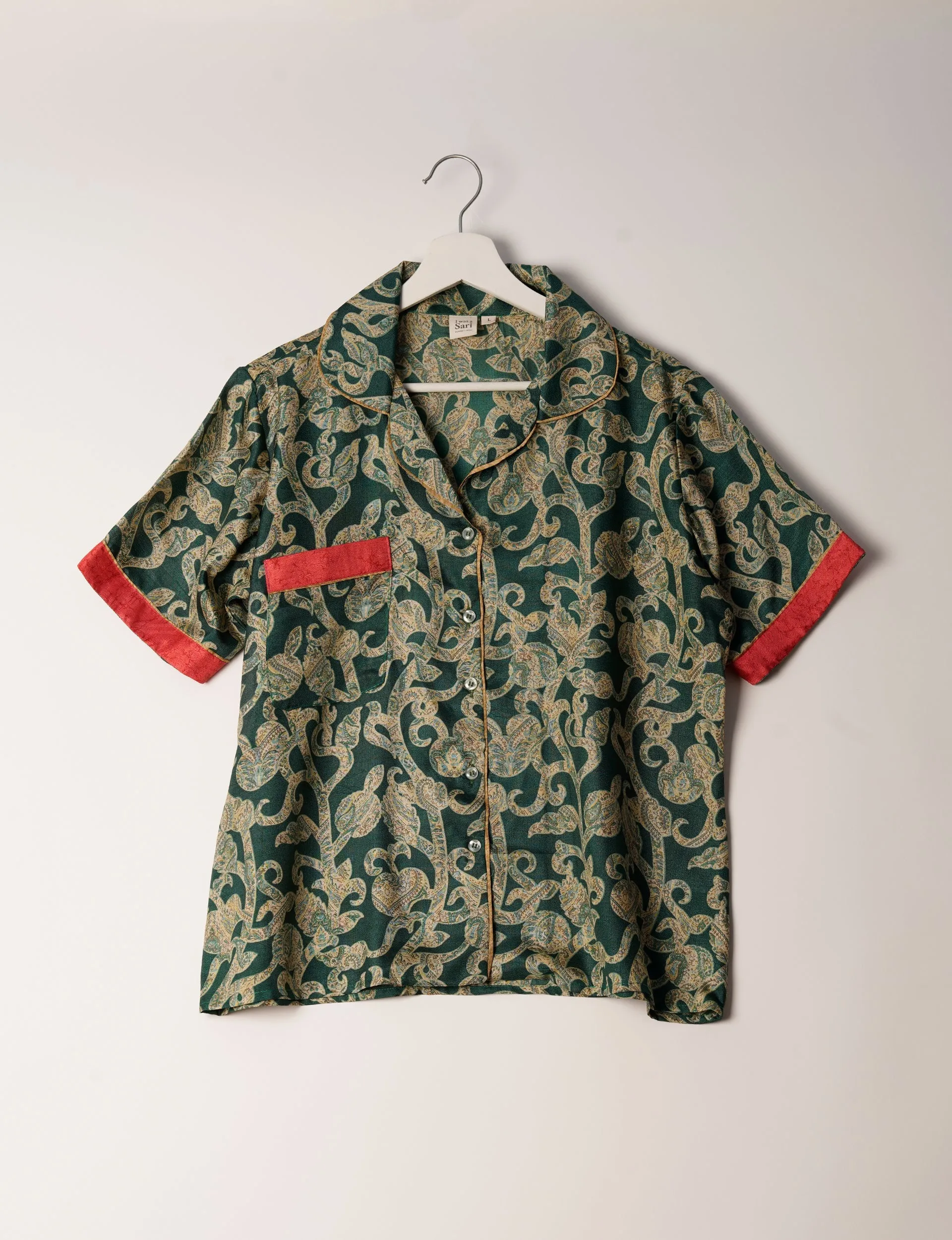 PJ SET SHORT WITH SHORT SLEEVES
