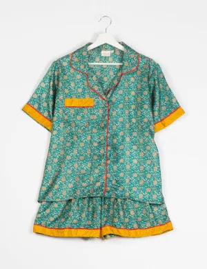 PJ SET SHORT WITH SHORT SLEEVES