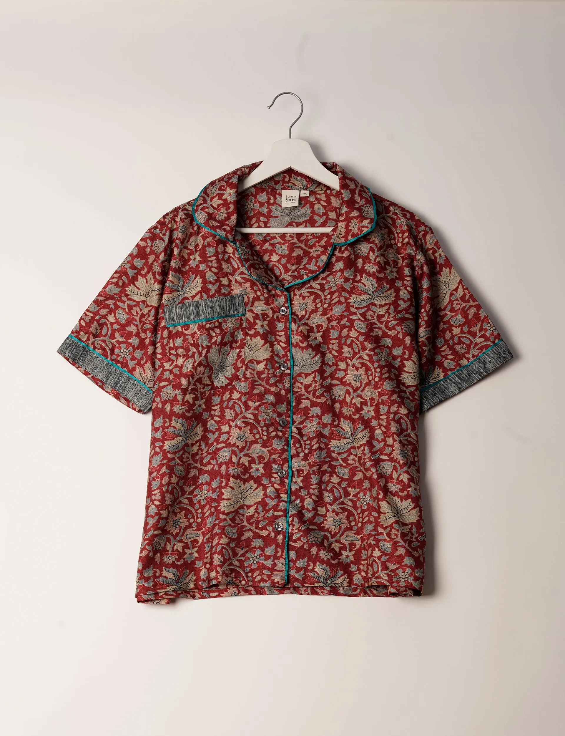 PJ SET SHORT WITH SHORT SLEEVES