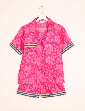 PJ SET SHORT WITH SHORT SLEEVES