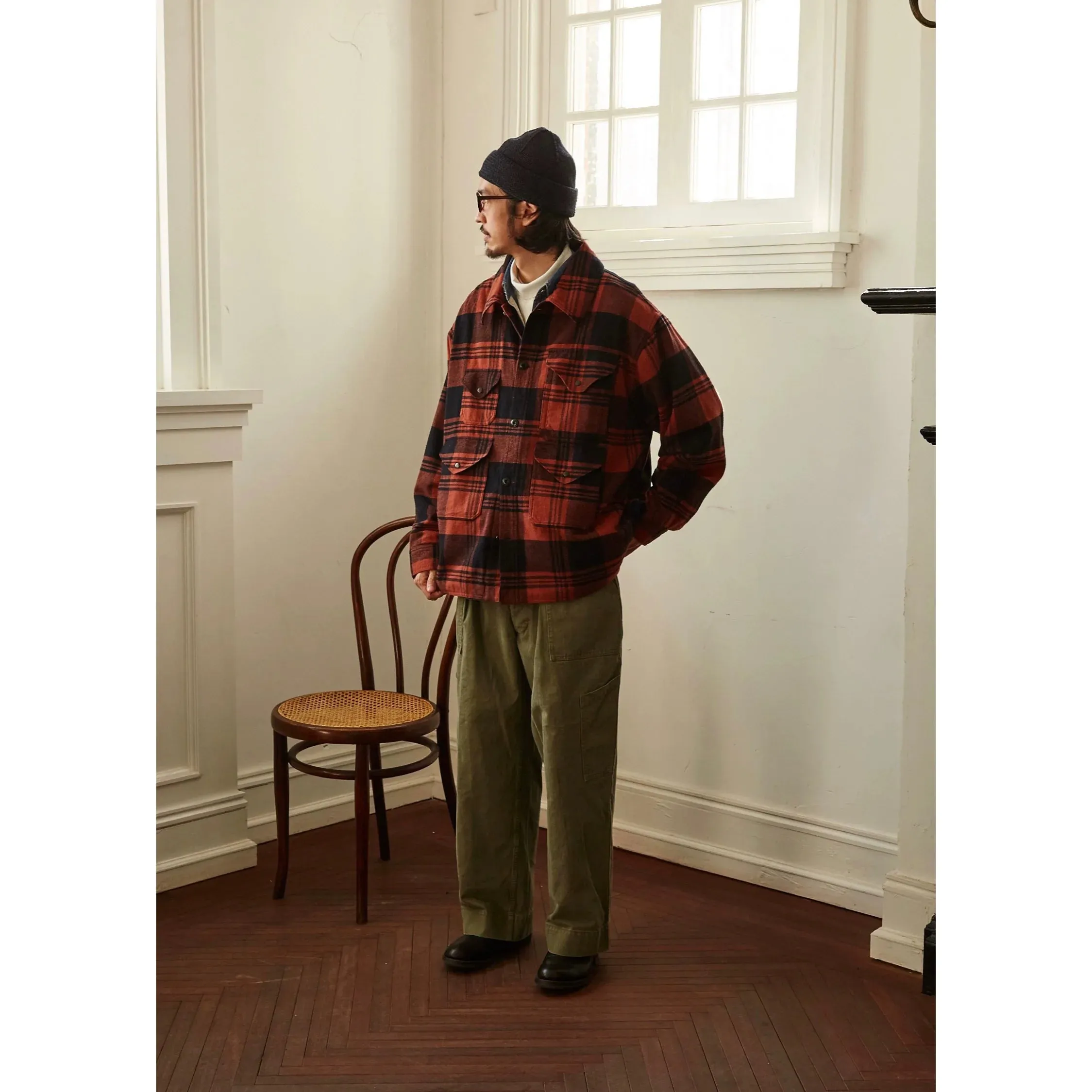 Plaid Cruiser Shirt Jacket