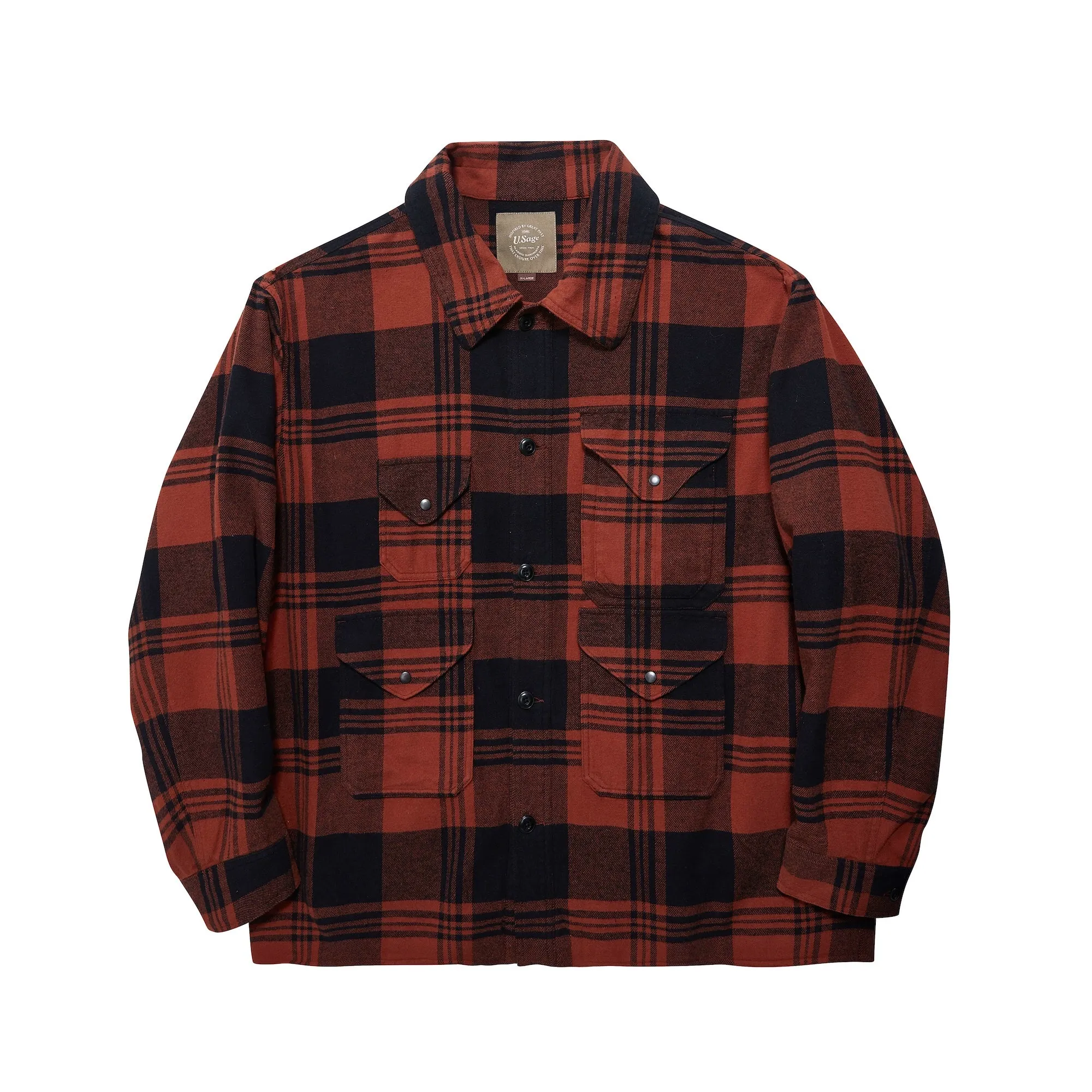 Plaid Cruiser Shirt Jacket