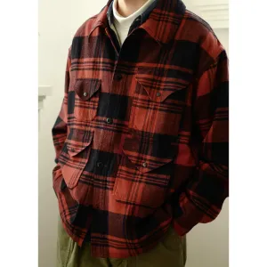 Plaid Cruiser Shirt Jacket
