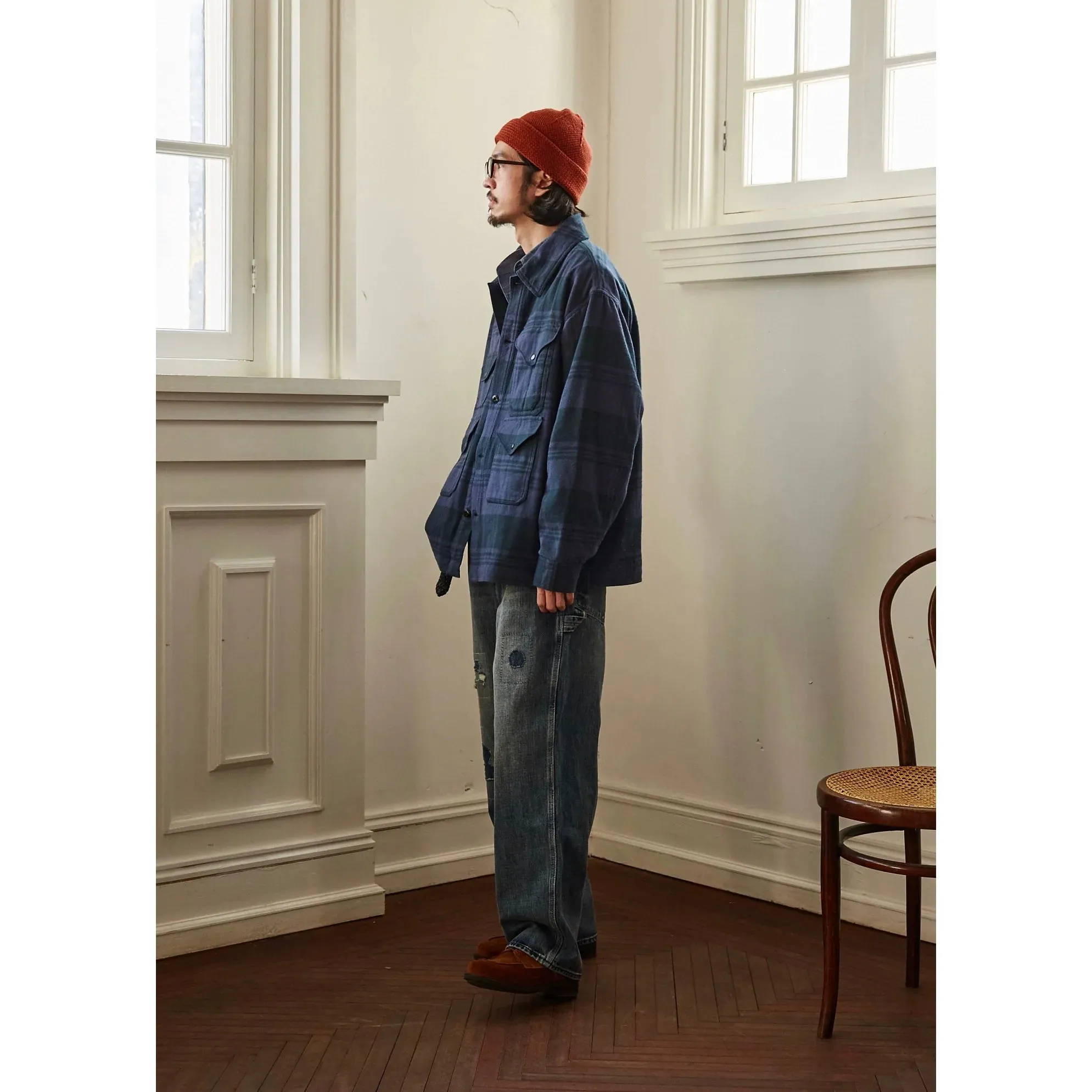 Plaid Cruiser Shirt Jacket