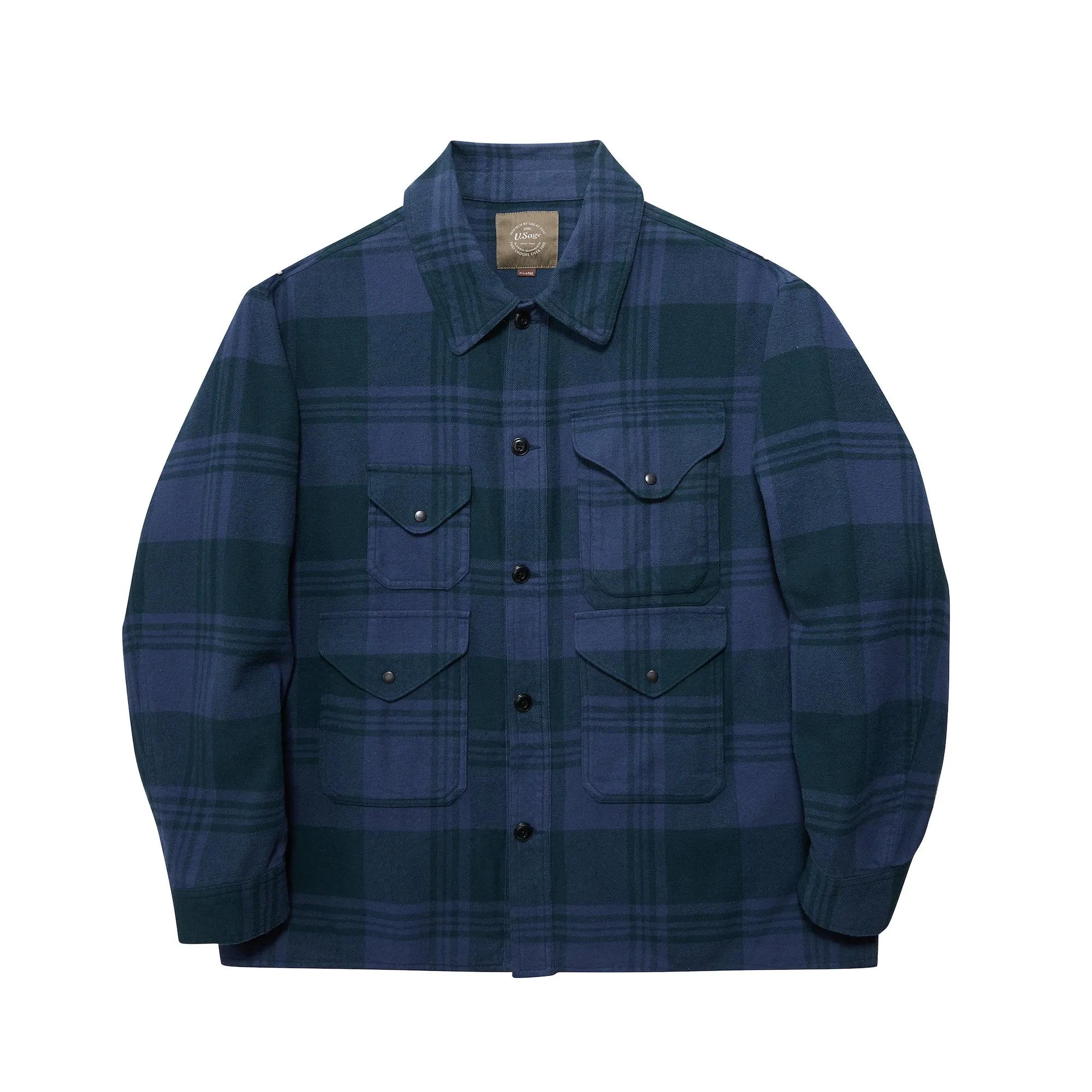 Plaid Cruiser Shirt Jacket