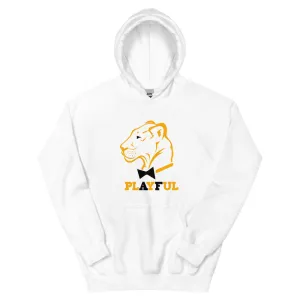 Playful AF Orange/Black (Unisex) Hoodie