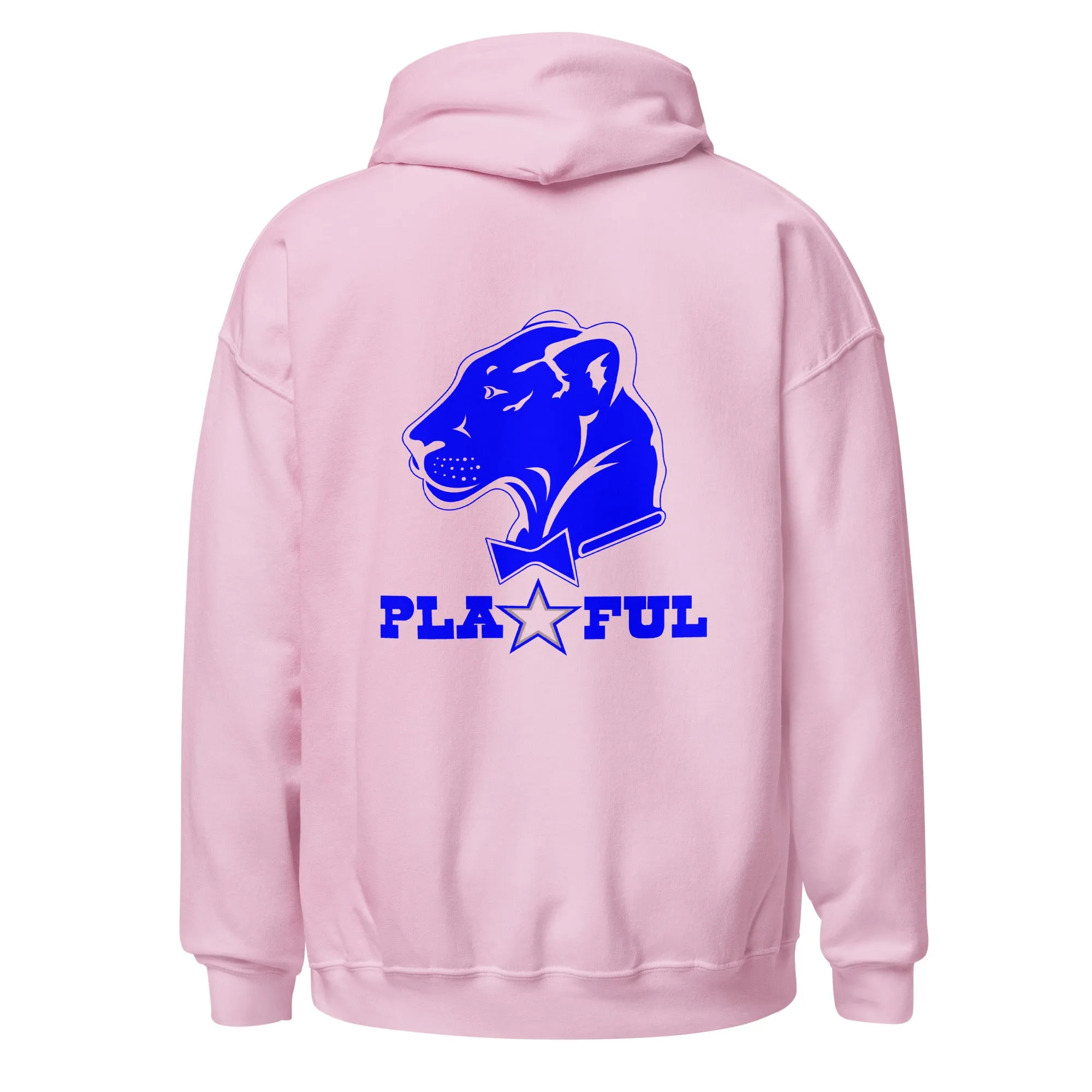 Playful Cowboys Blue (Unisex) Hoodie