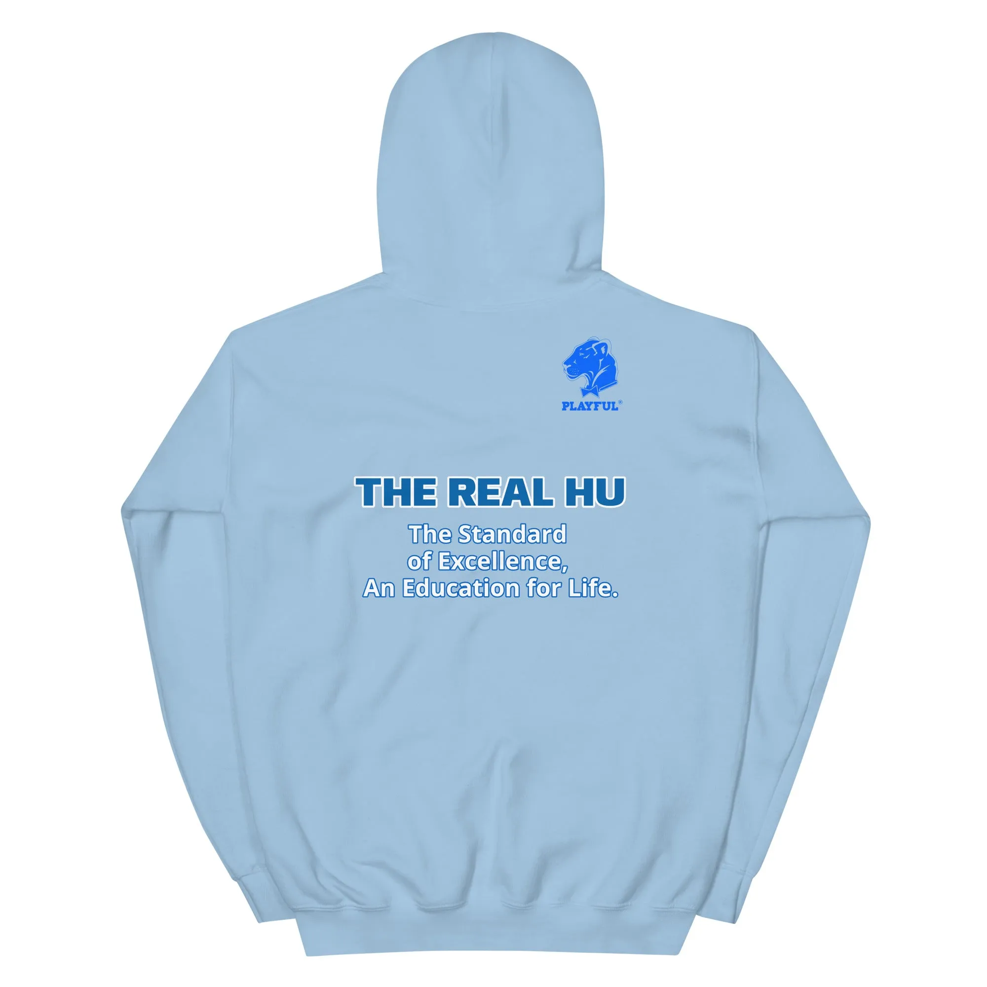 Playful Hampton University (Unisex) Hoodie