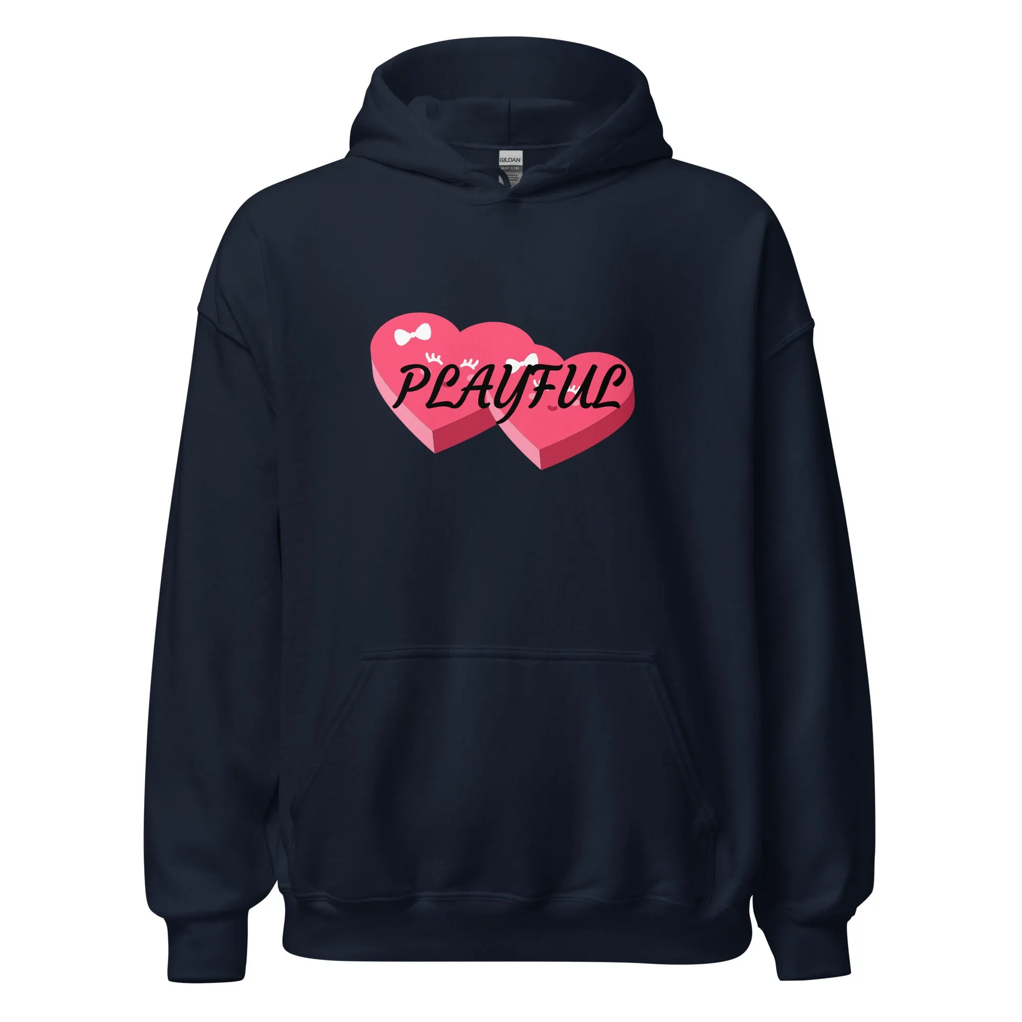 Playful Hearts (Unisex) Hoodie