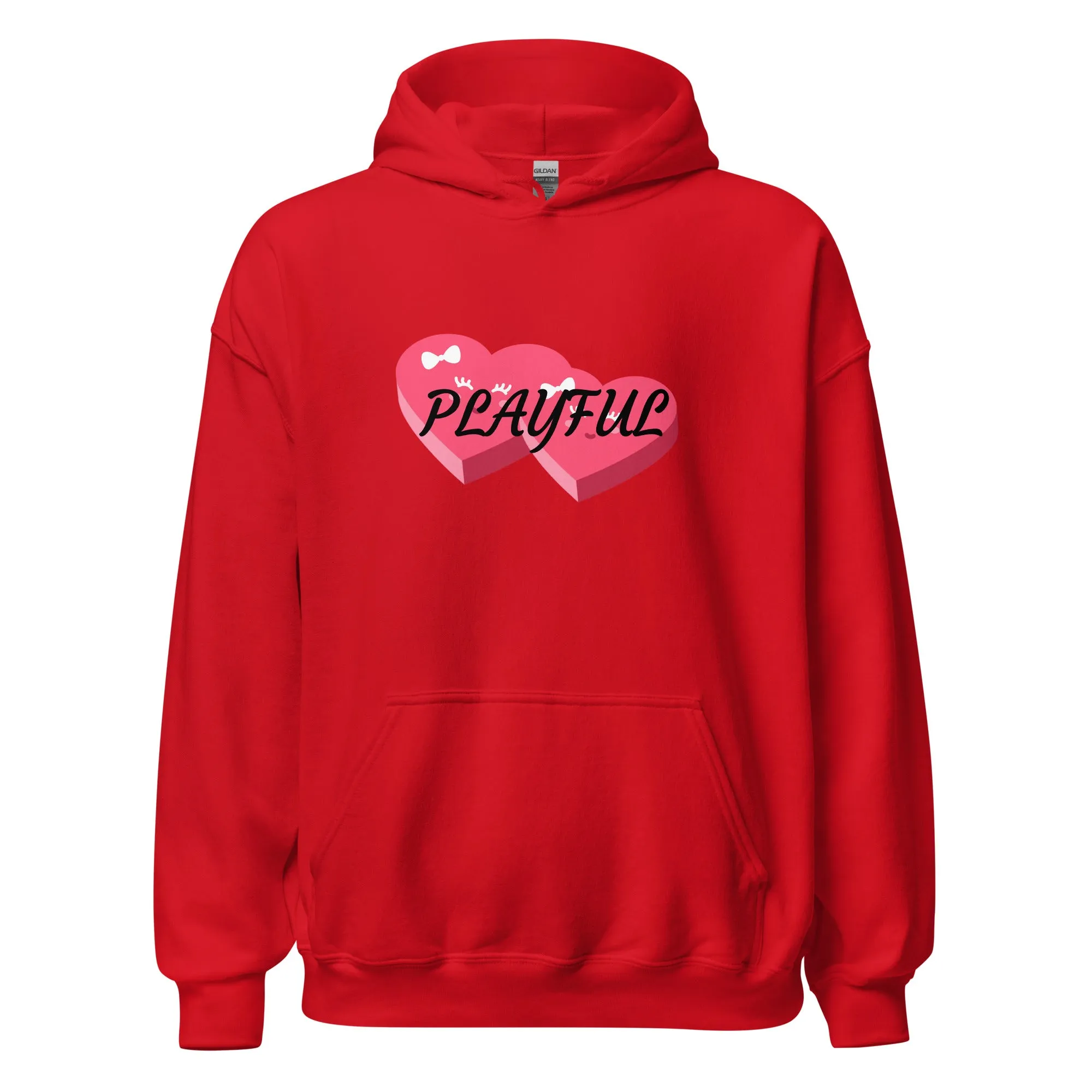 Playful Hearts (Unisex) Hoodie