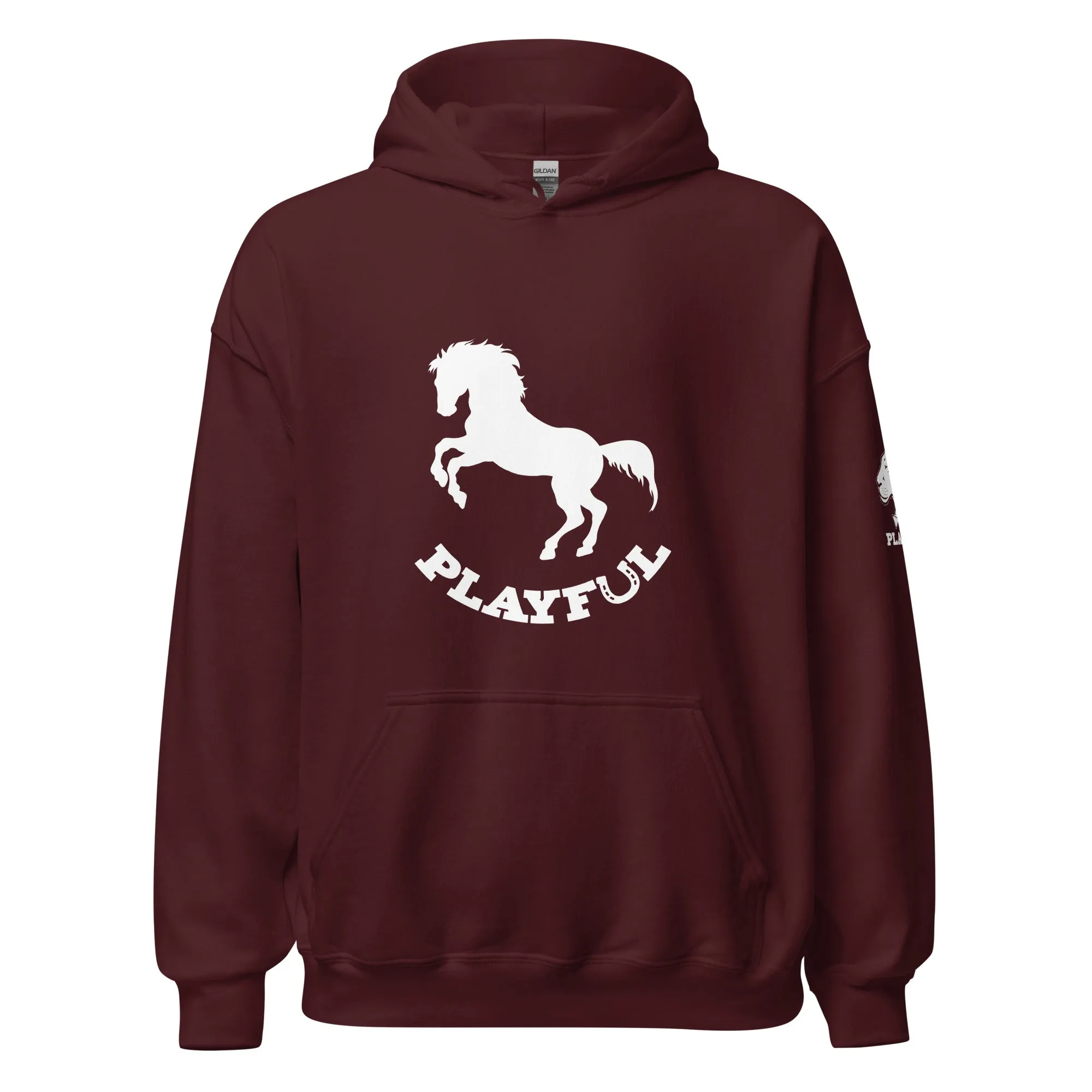 Playful Horse (Unisex) Hoodie