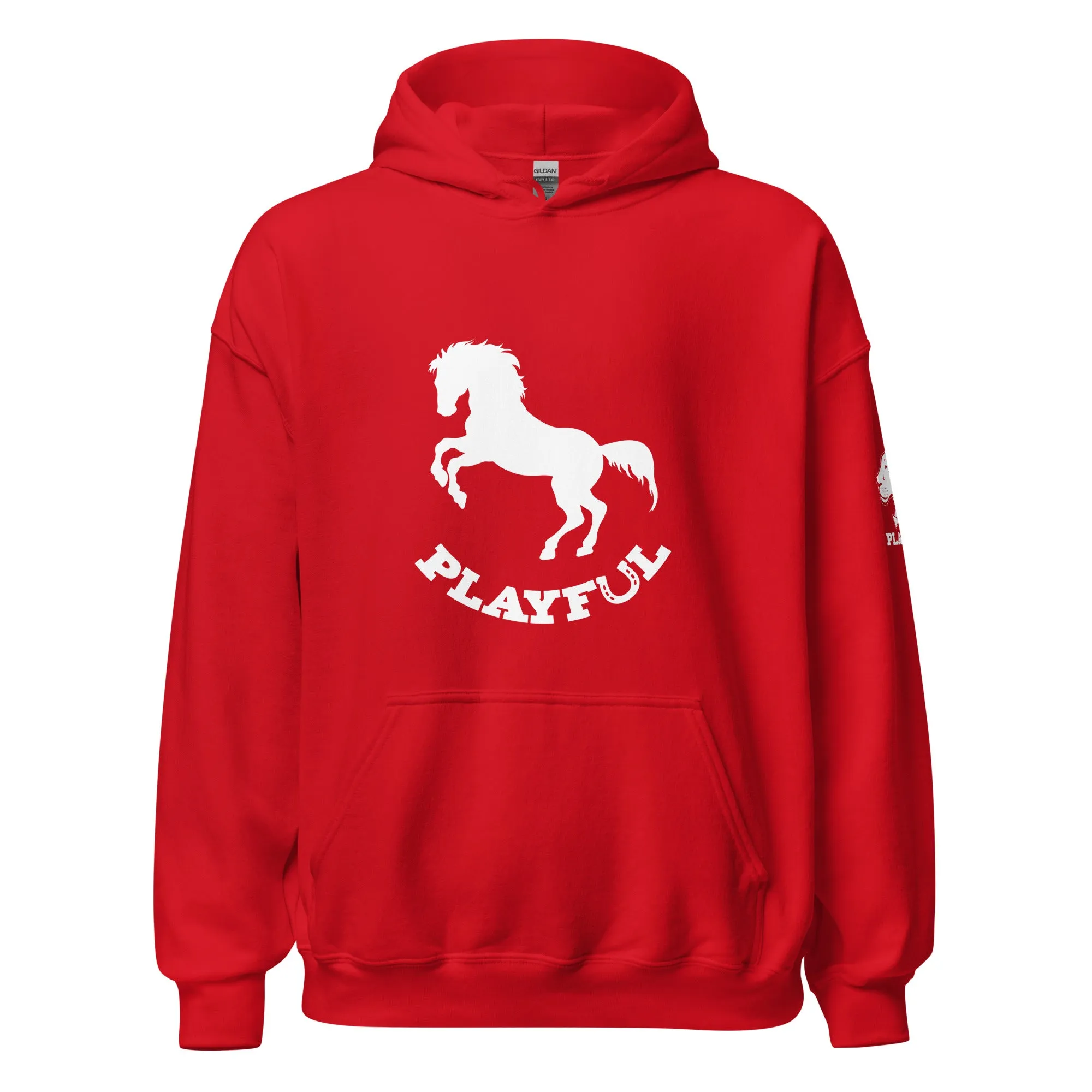 Playful Horse (Unisex) Hoodie