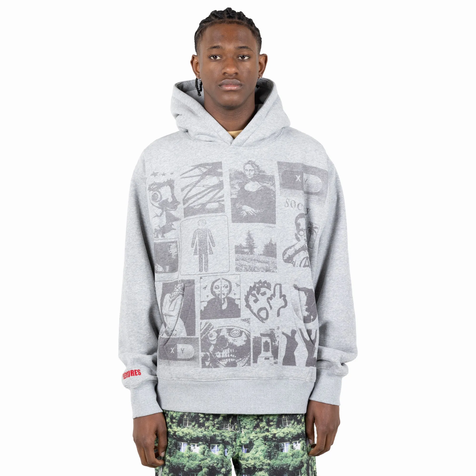 Pleasures Choices Hoodie 'Grey'