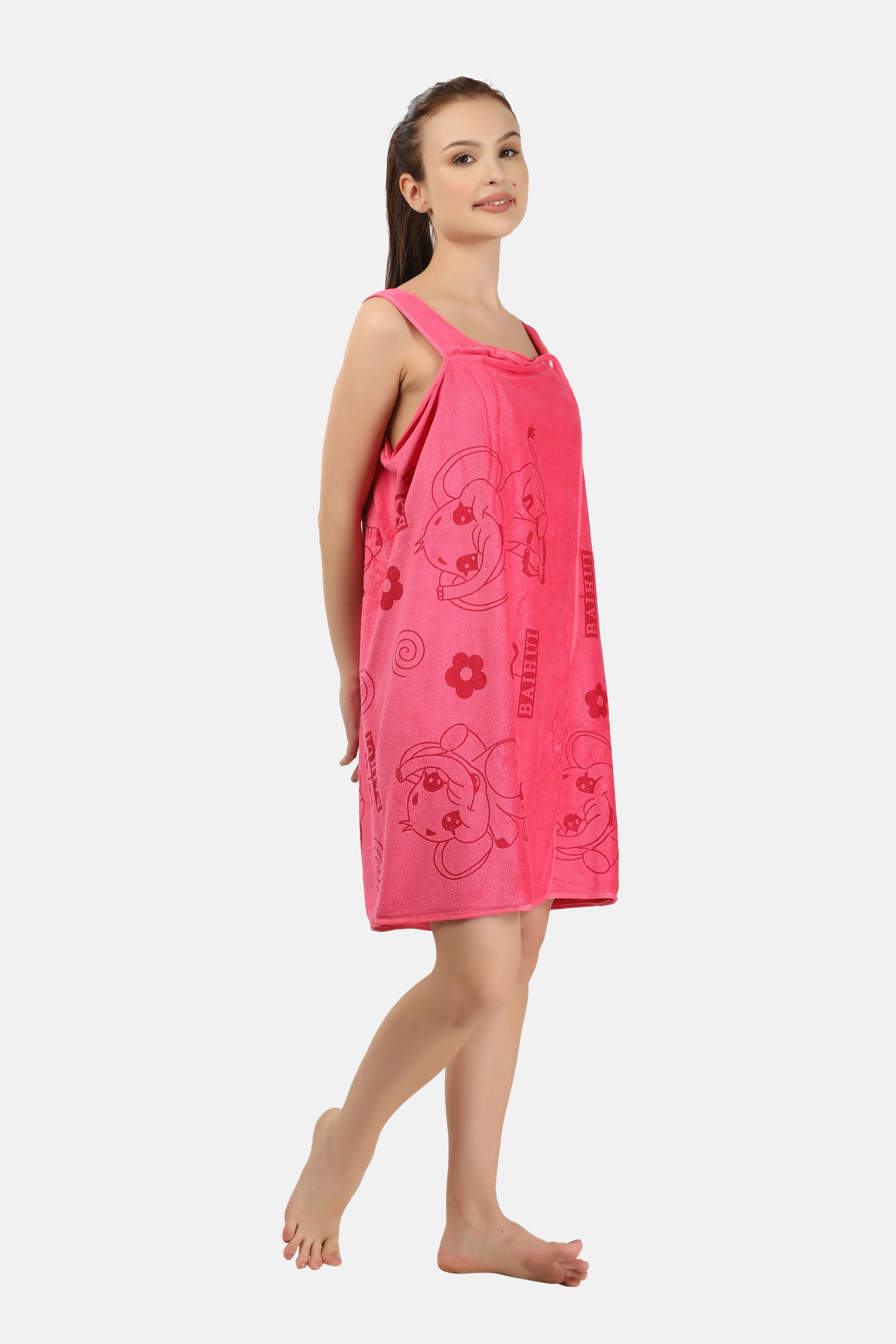 Poftik Soft Bath Towel Beach Spa Bathrobes Wash Clothing Beach Dresses Fashion Wearable Quick Dry Magic Bathing.