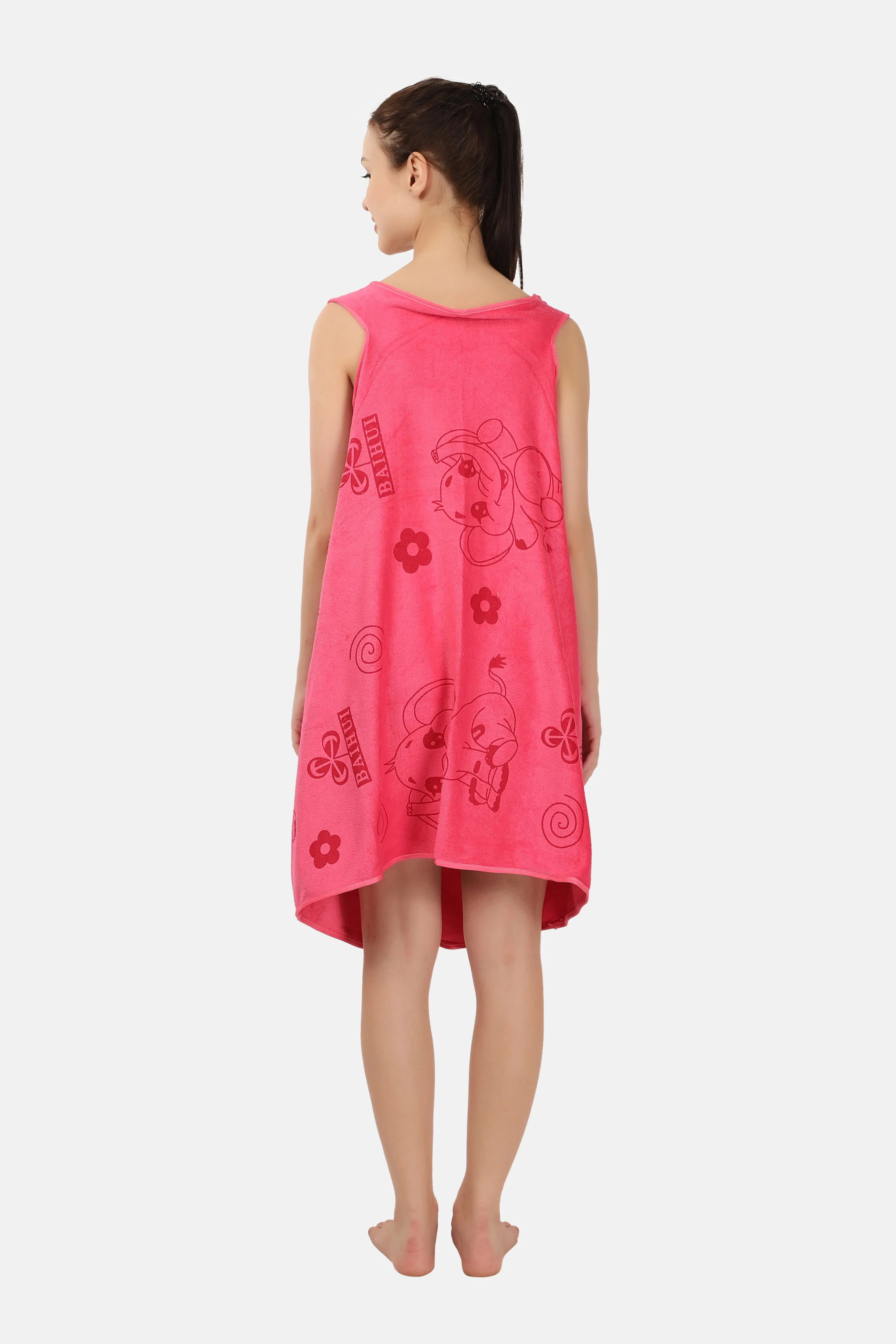 Poftik Soft Bath Towel Beach Spa Bathrobes Wash Clothing Beach Dresses Fashion Wearable Quick Dry Magic Bathing.