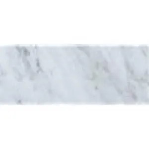 POLISHED MARBLE 3x6" SUBWAY TILE CARRERA VENATO (2 SAMPLE PIECES)