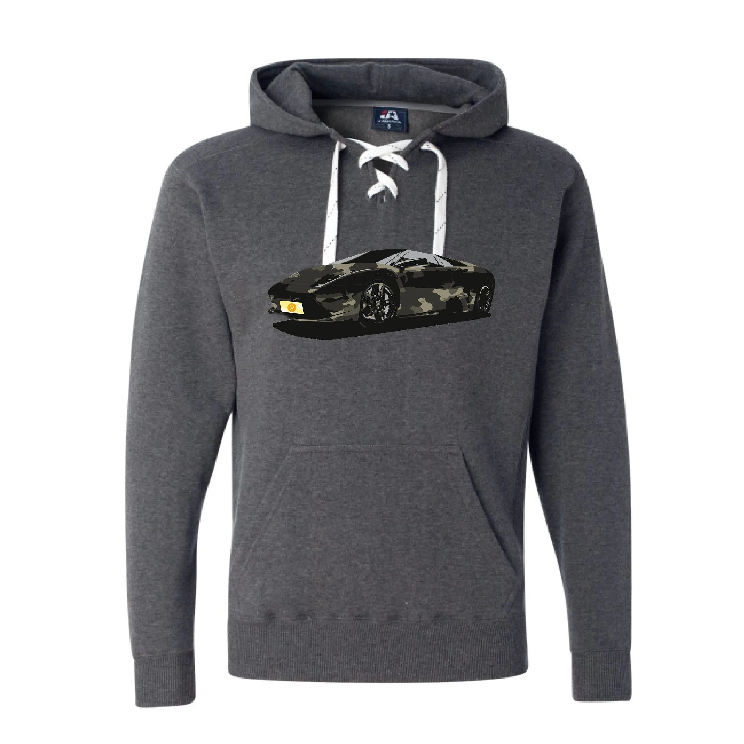Polkadot Crypto Lambo J American Sport Laced Hoodies