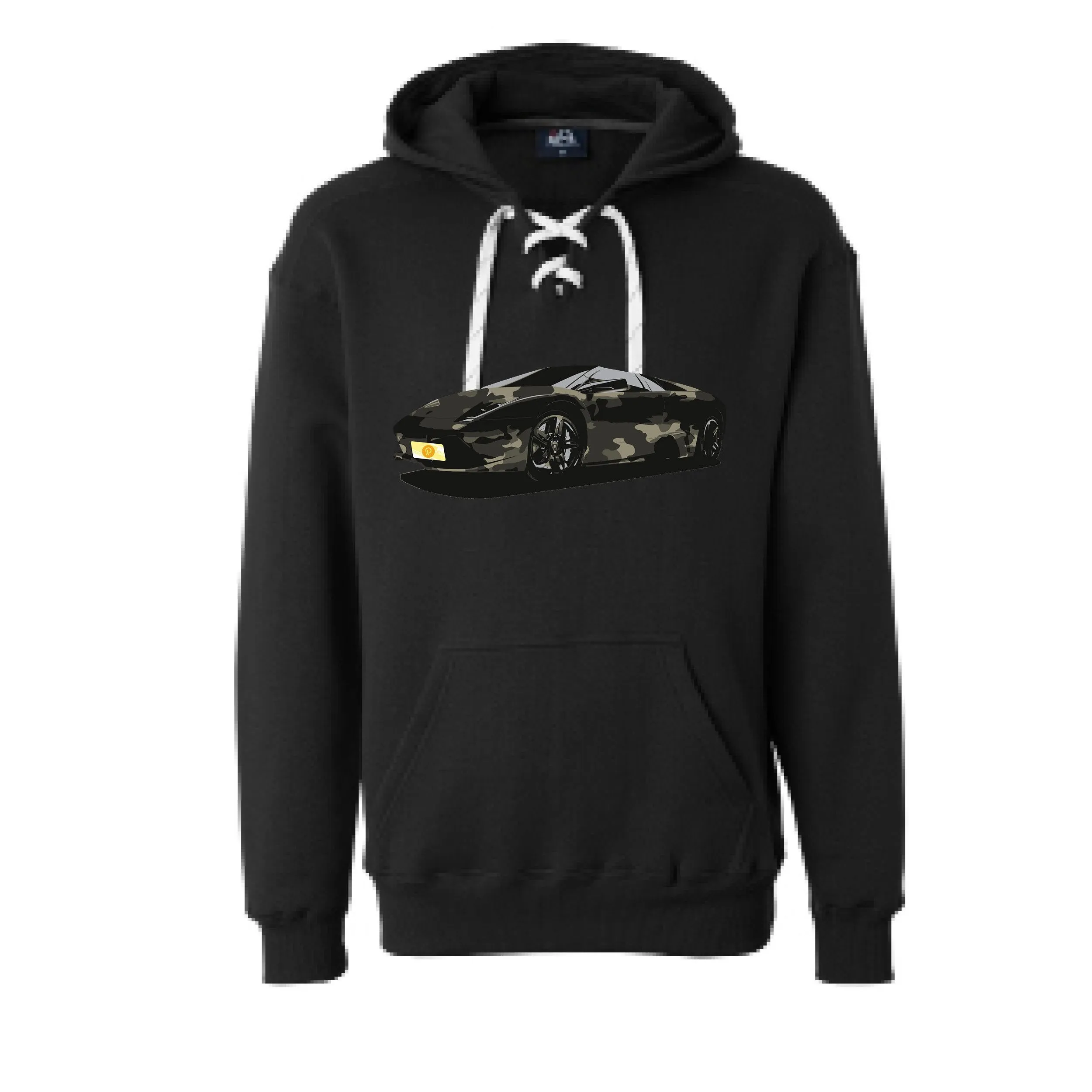 Polkadot Crypto Lambo J American Sport Laced Hoodies
