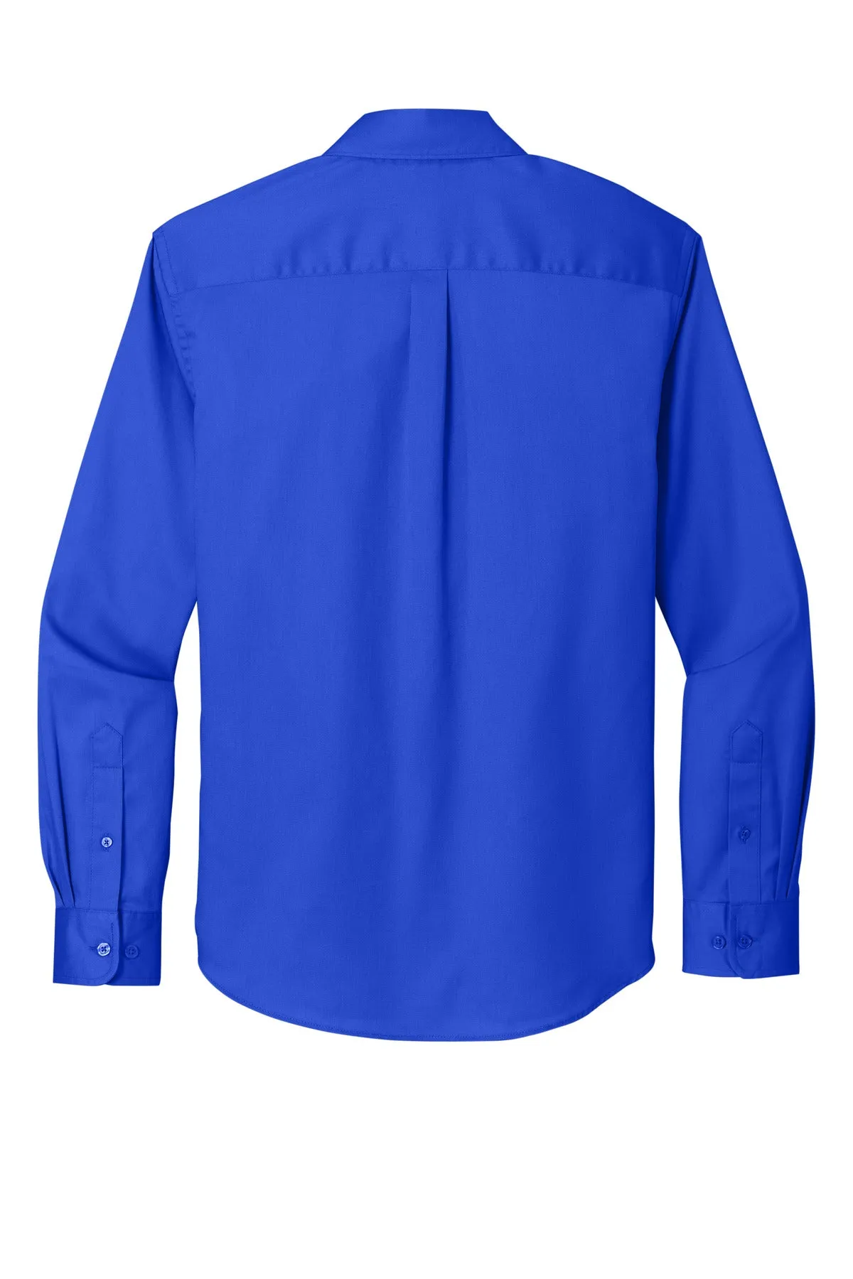 Port Authority Long Sleeve SuperPro React Twill Shirt. W808 True Royal