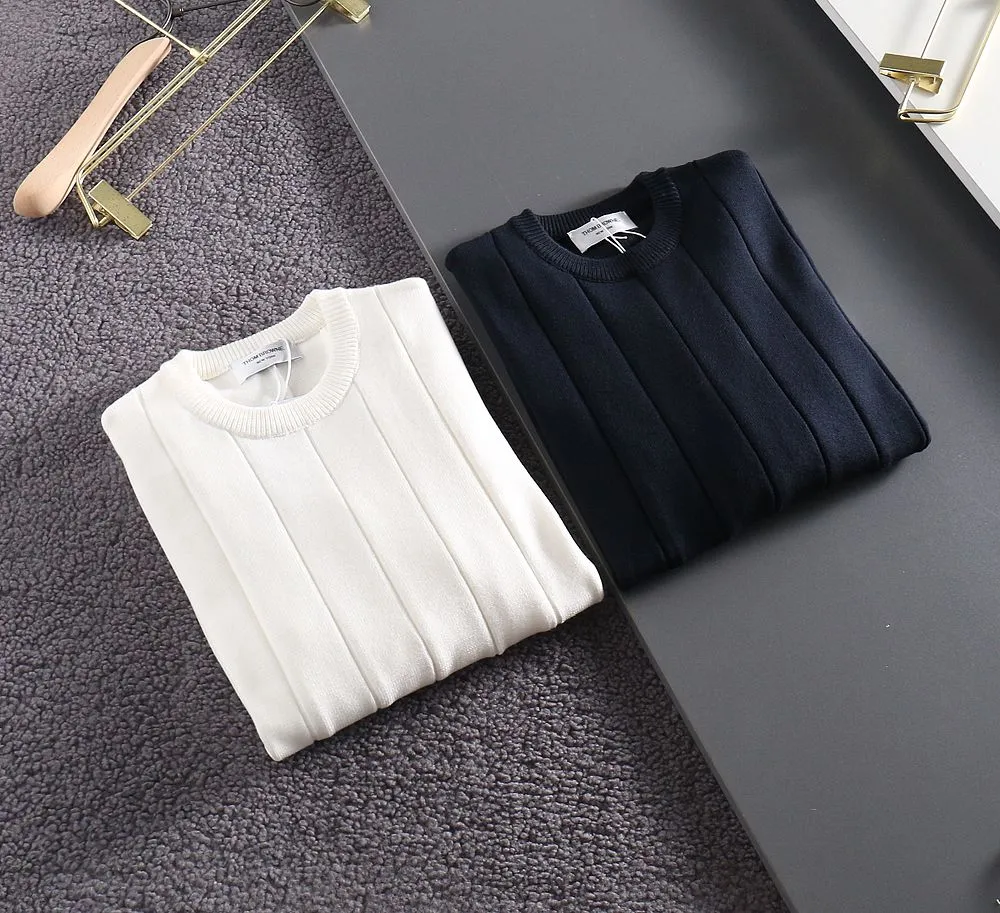 Premium  Global Stripe Relaxed  Pullover