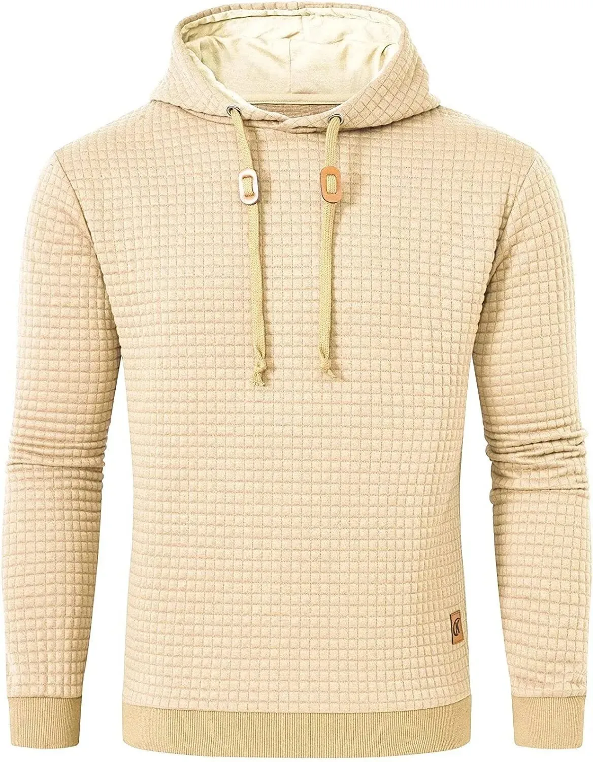 Premium Men’s Fleece Hoodies - Jacquard Pullover Sweatshirts for Men - High-Quality Male Hooded Sweatshirts