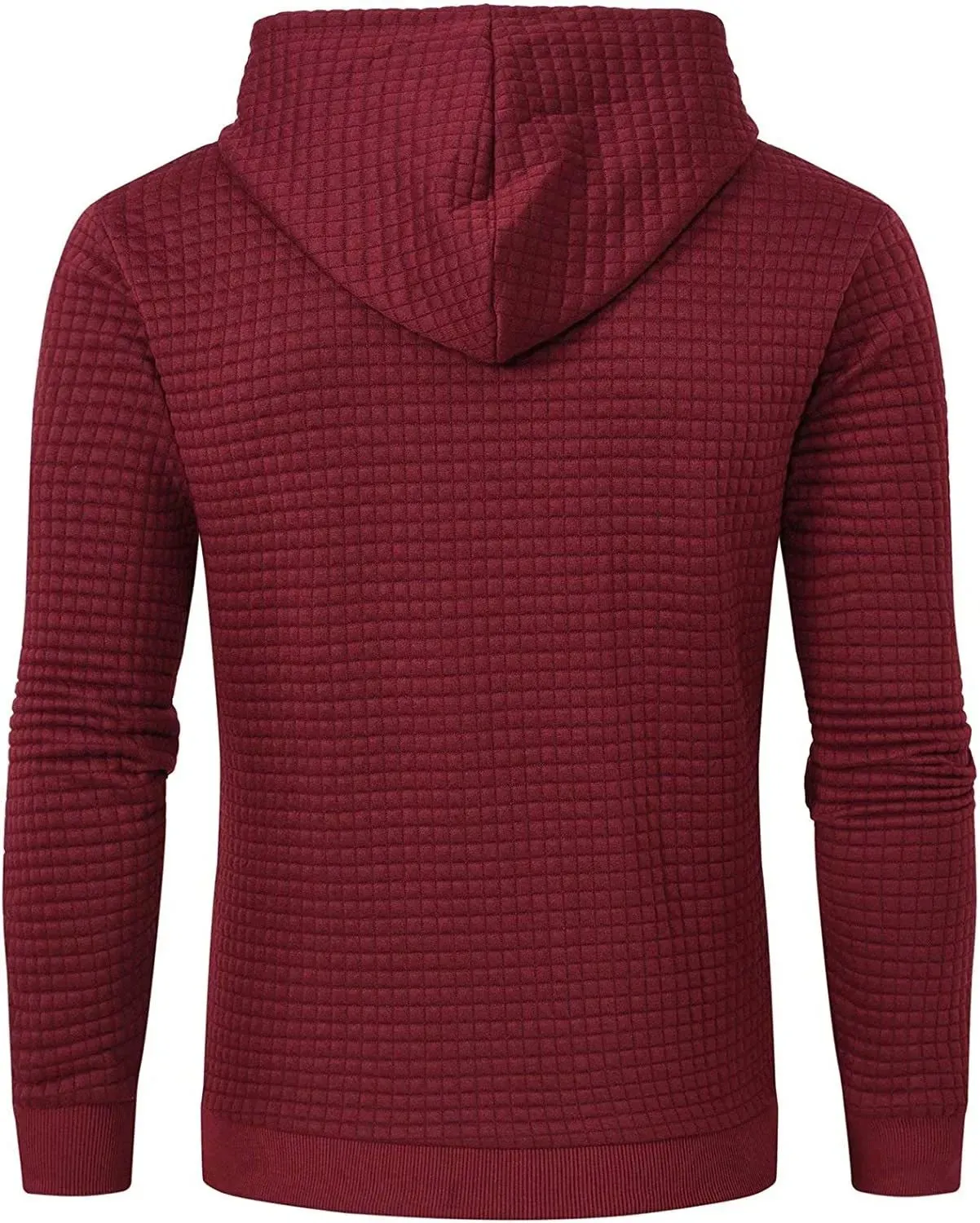 Premium Men’s Fleece Hoodies - Jacquard Pullover Sweatshirts for Men - High-Quality Male Hooded Sweatshirts
