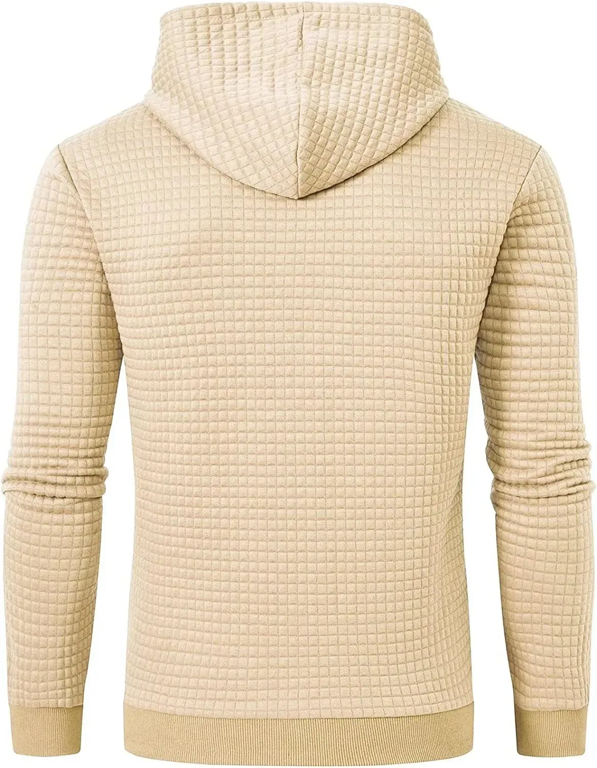 Premium Men’s Fleece Hoodies - Jacquard Pullover Sweatshirts for Men - High-Quality Male Hooded Sweatshirts