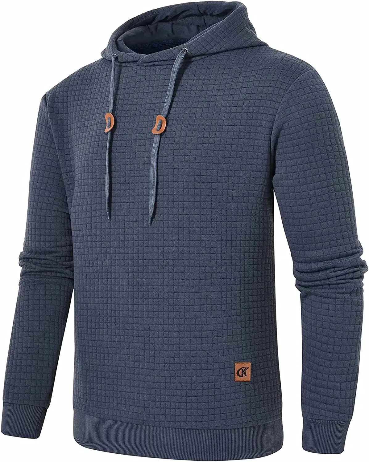 Premium Men’s Fleece Hoodies - Jacquard Pullover Sweatshirts for Men - High-Quality Male Hooded Sweatshirts