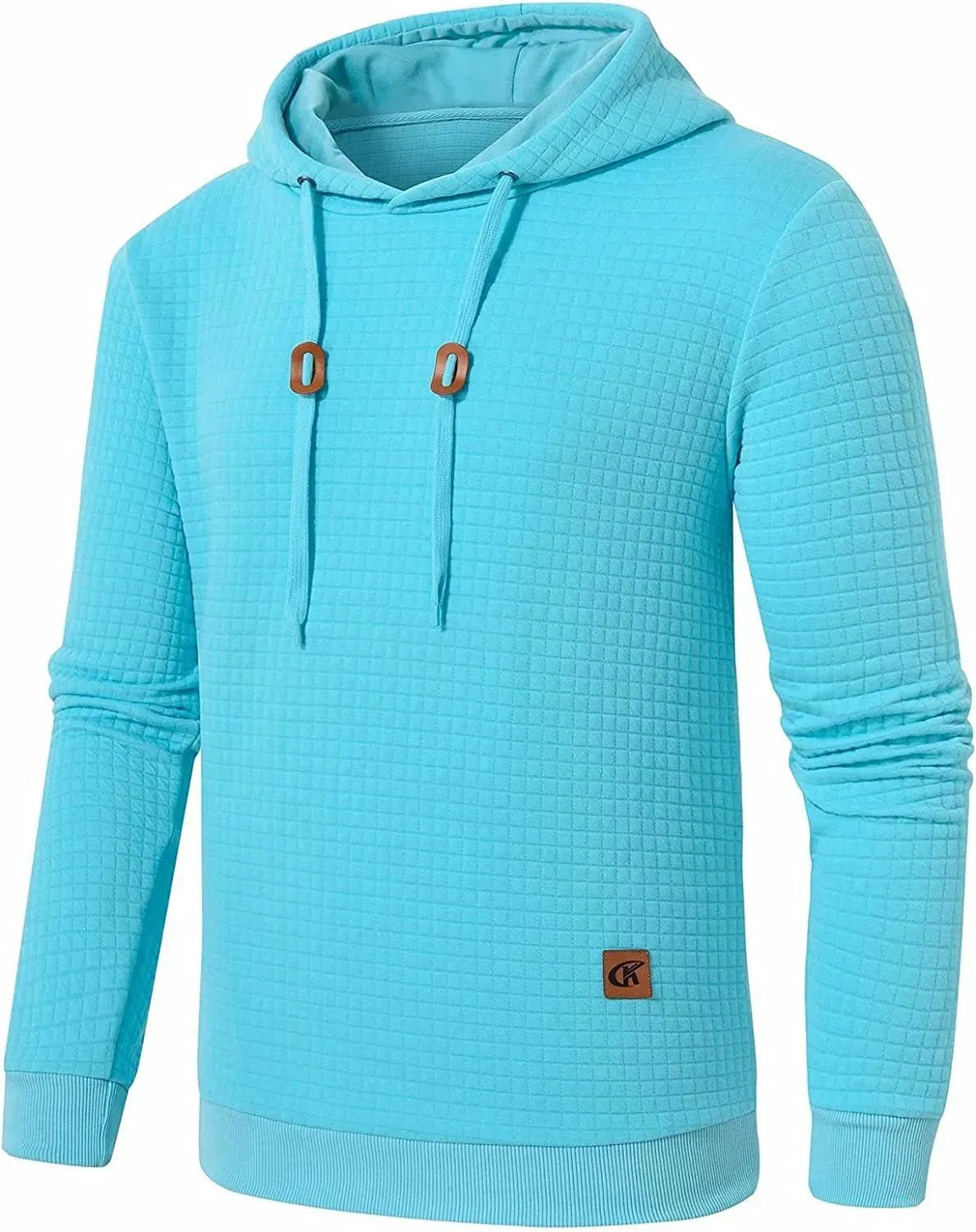Premium Men’s Fleece Hoodies - Jacquard Pullover Sweatshirts for Men - High-Quality Male Hooded Sweatshirts