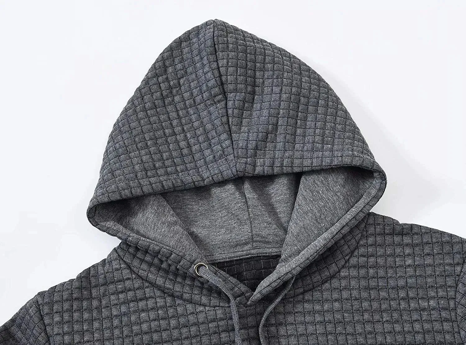 Premium Men’s Fleece Hoodies - Jacquard Pullover Sweatshirts for Men - High-Quality Male Hooded Sweatshirts