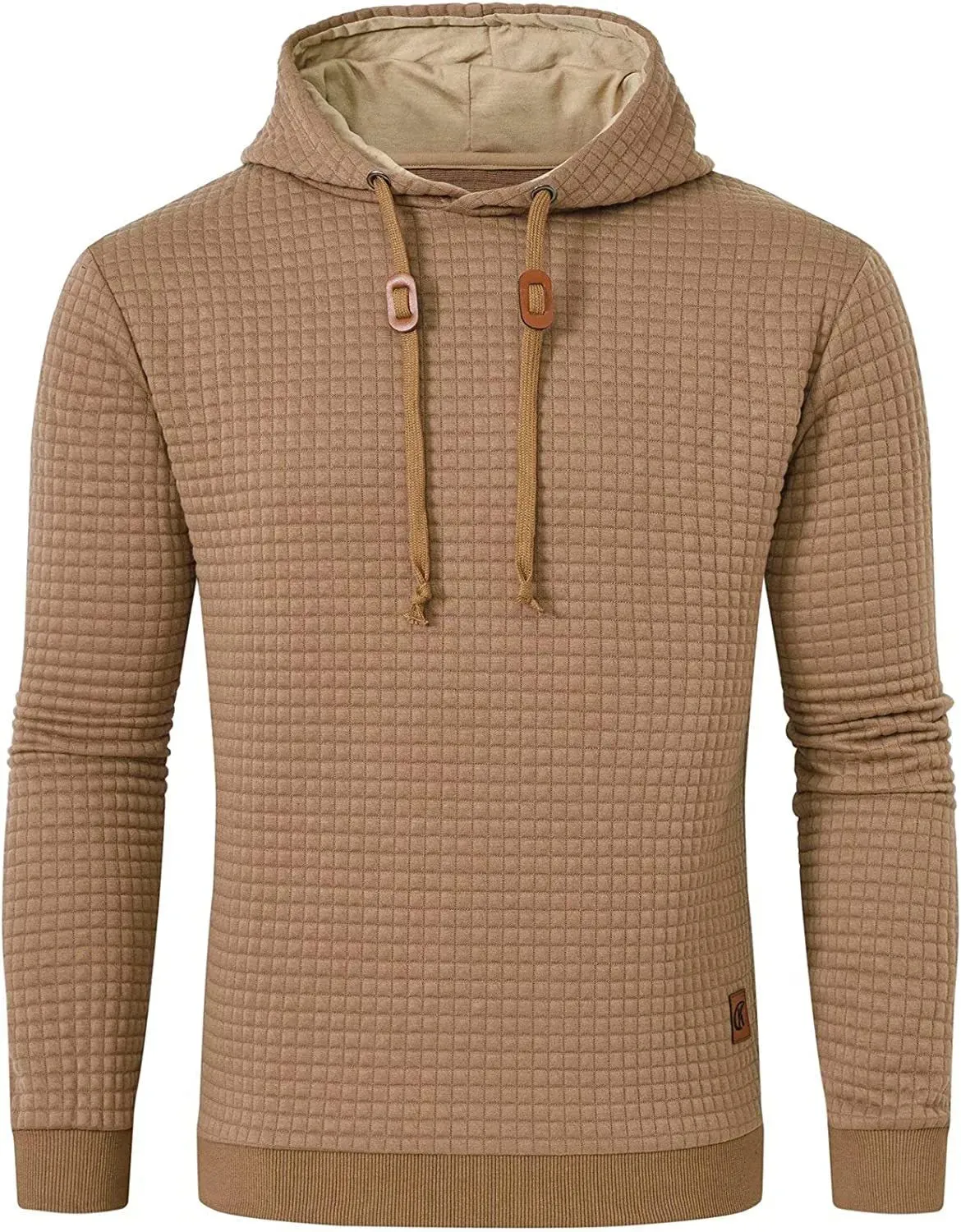 Premium Men’s Fleece Hoodies - Jacquard Pullover Sweatshirts for Men - High-Quality Male Hooded Sweatshirts