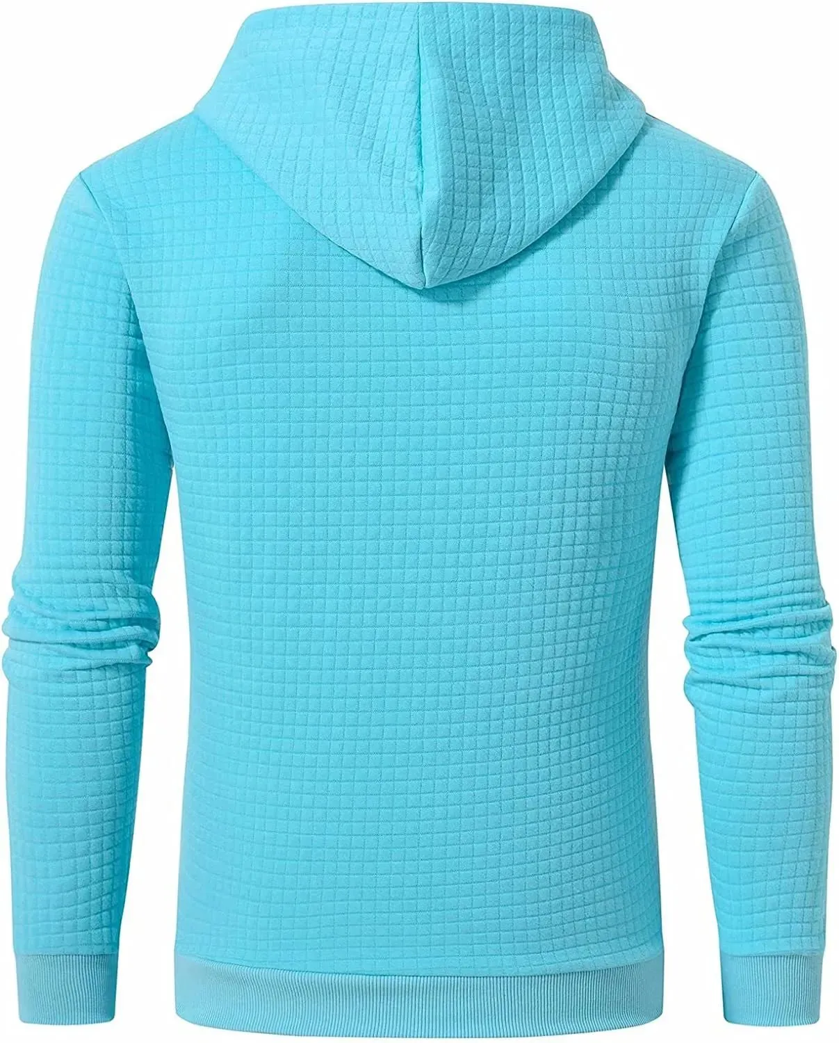 Premium Men’s Fleece Hoodies - Jacquard Pullover Sweatshirts for Men - High-Quality Male Hooded Sweatshirts
