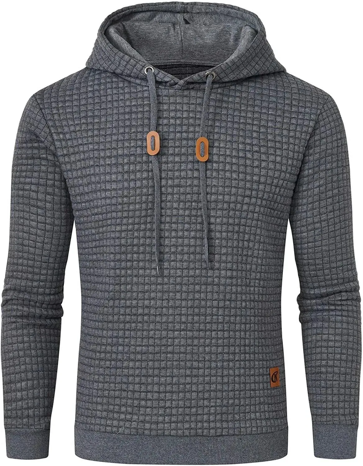 Premium Men’s Fleece Hoodies - Jacquard Pullover Sweatshirts for Men - High-Quality Male Hooded Sweatshirts