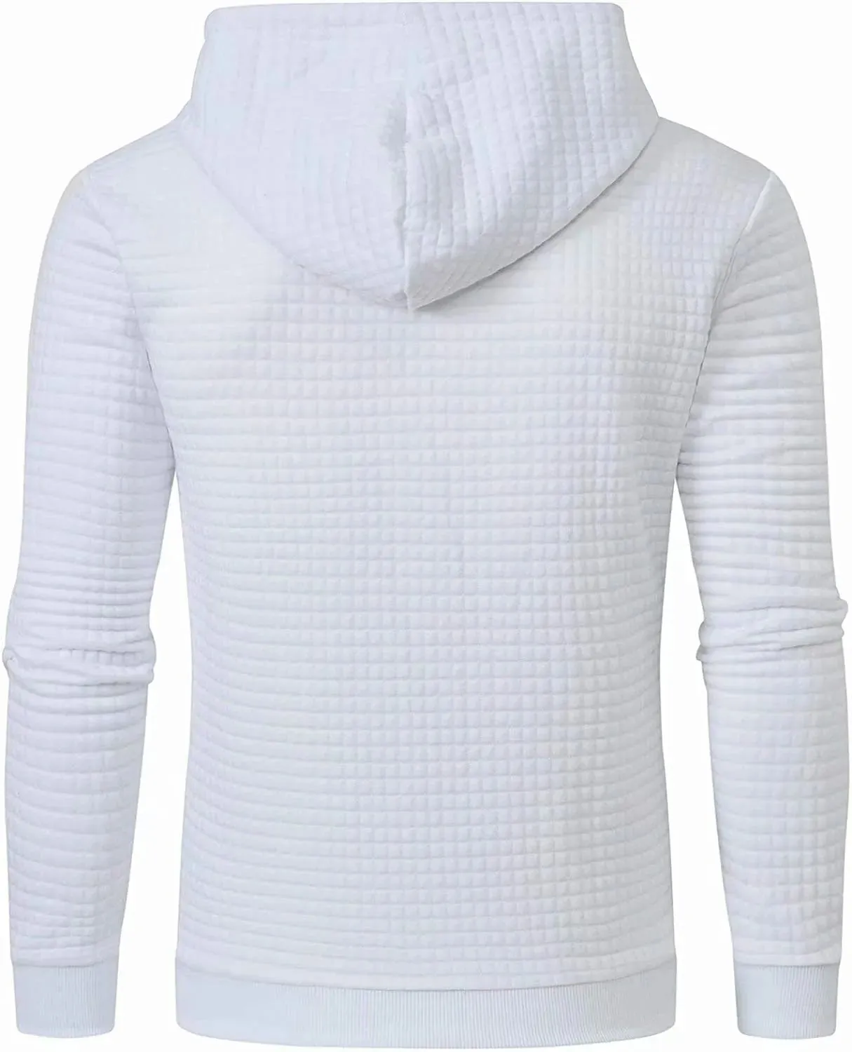 Premium Men’s Fleece Hoodies - Jacquard Pullover Sweatshirts for Men - High-Quality Male Hooded Sweatshirts