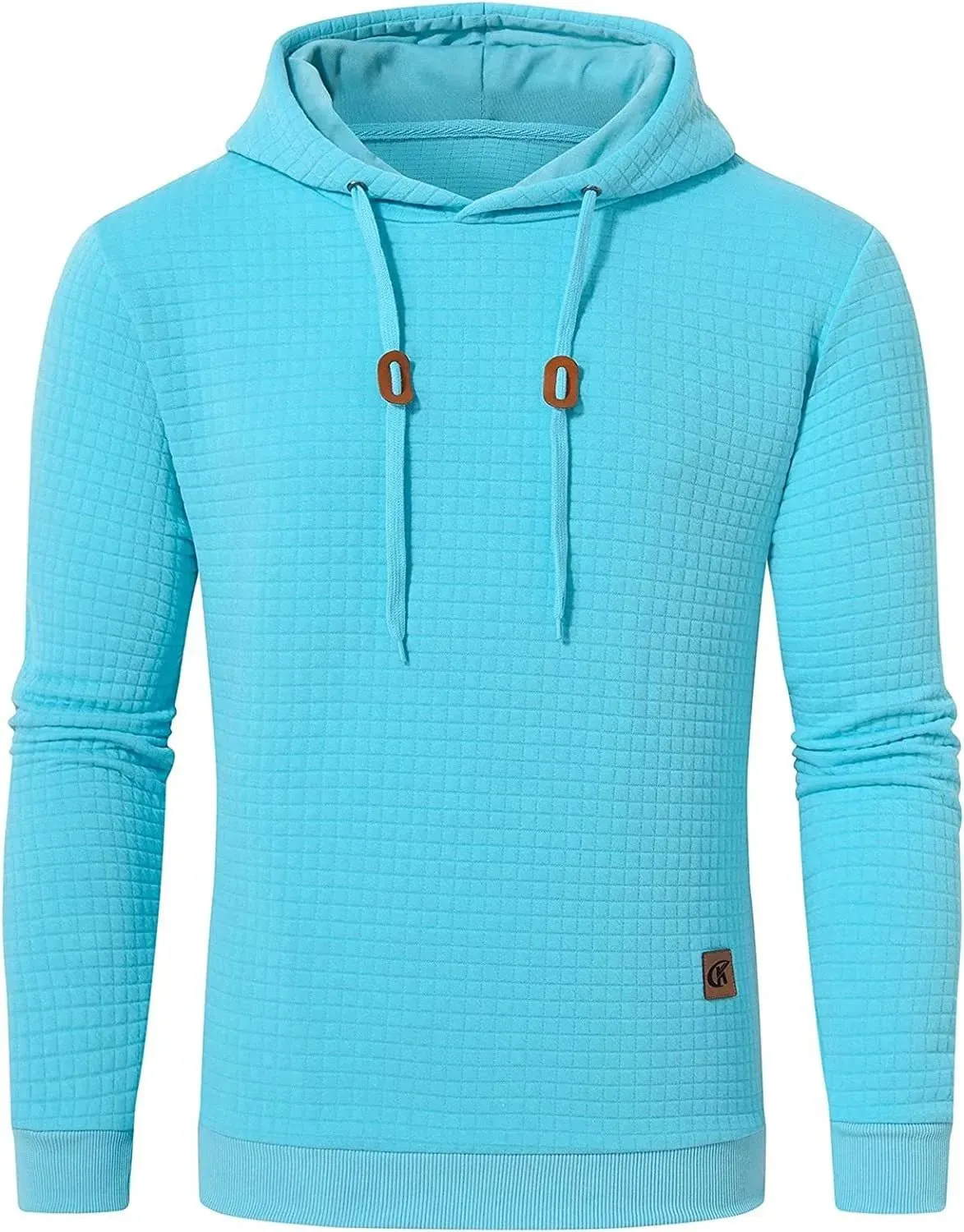 Premium Men’s Fleece Hoodies - Jacquard Pullover Sweatshirts for Men - High-Quality Male Hooded Sweatshirts