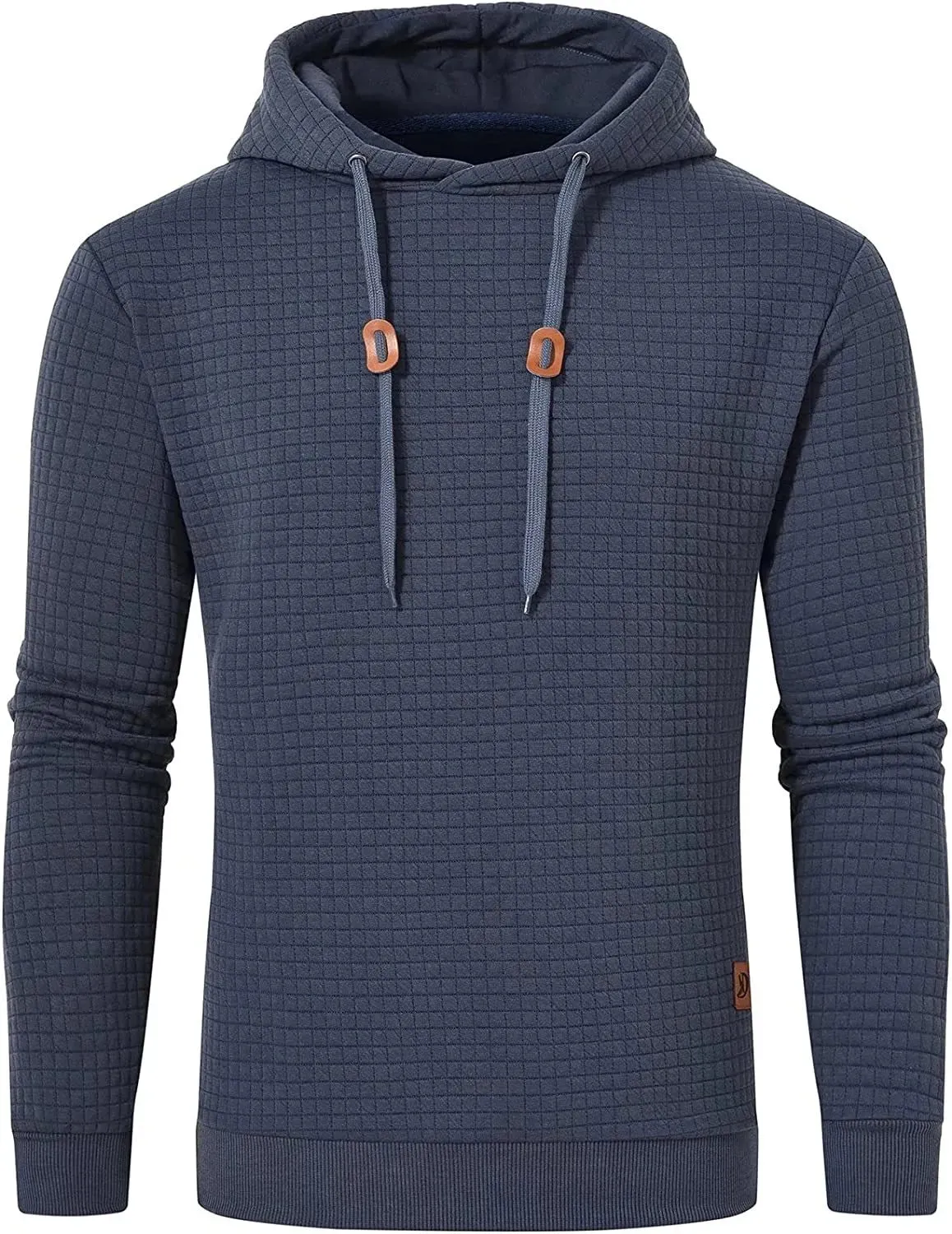 Premium Men’s Fleece Hoodies - Jacquard Pullover Sweatshirts for Men - High-Quality Male Hooded Sweatshirts