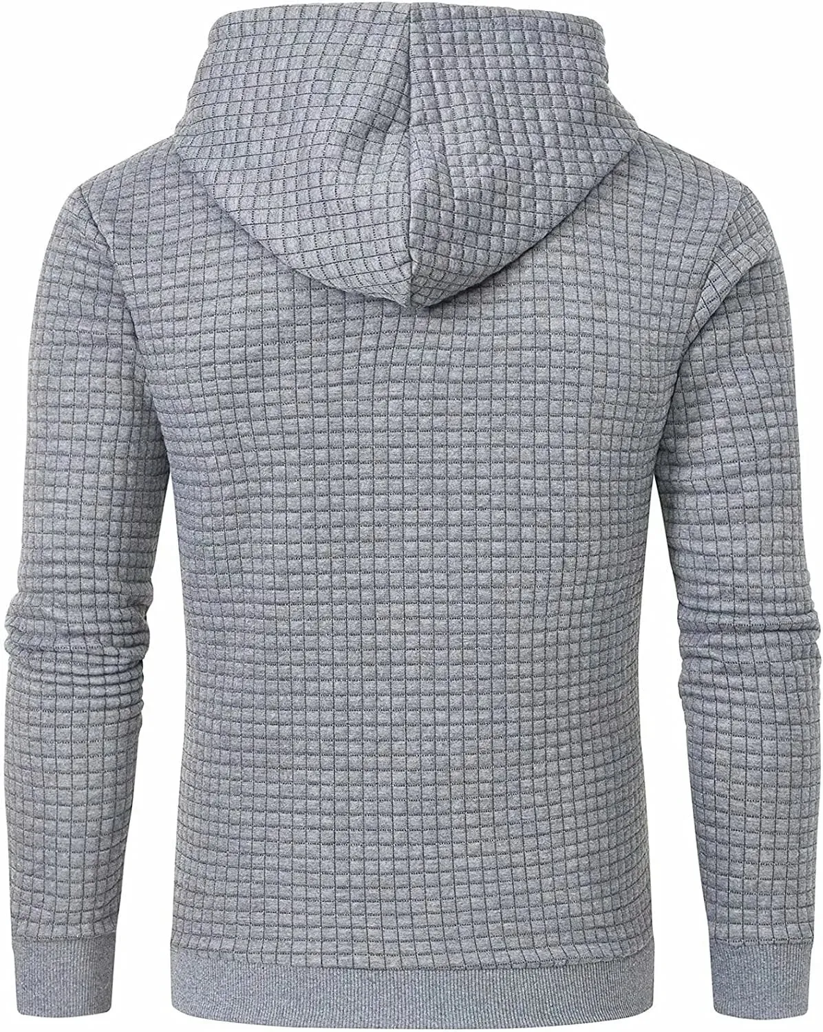 Premium Men’s Fleece Hoodies - Jacquard Pullover Sweatshirts for Men - High-Quality Male Hooded Sweatshirts