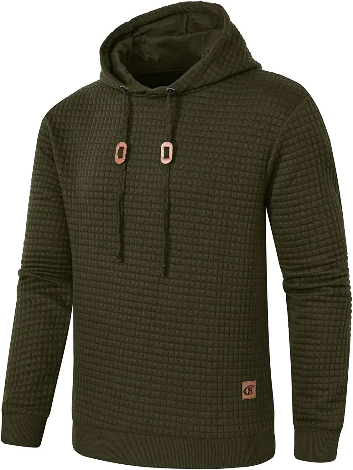 Premium Men’s Fleece Hoodies - Jacquard Pullover Sweatshirts for Men - High-Quality Male Hooded Sweatshirts