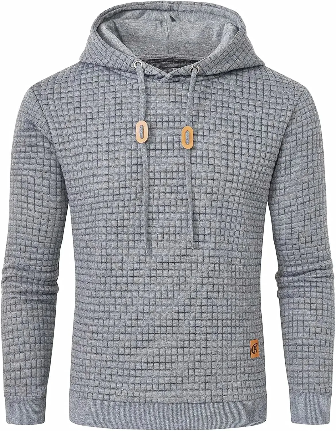 Premium Men’s Fleece Hoodies - Jacquard Pullover Sweatshirts for Men - High-Quality Male Hooded Sweatshirts