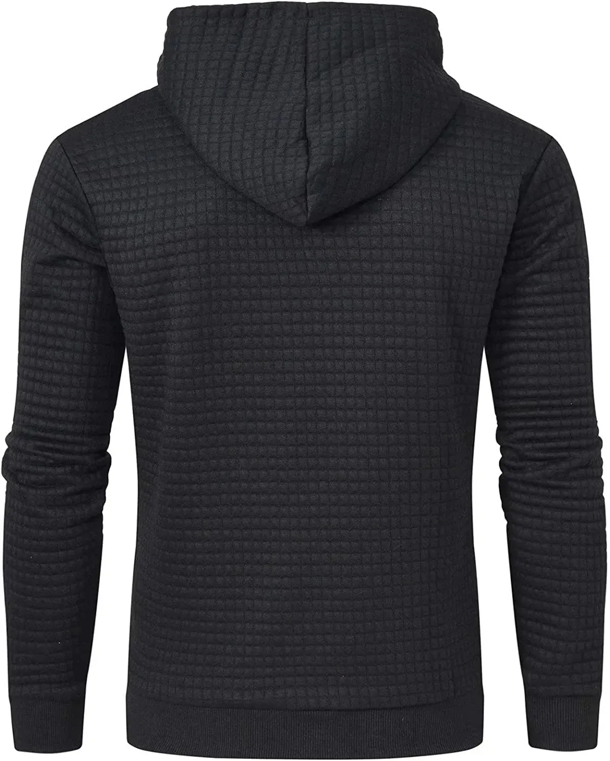 Premium Men’s Fleece Hoodies - Jacquard Pullover Sweatshirts for Men - High-Quality Male Hooded Sweatshirts
