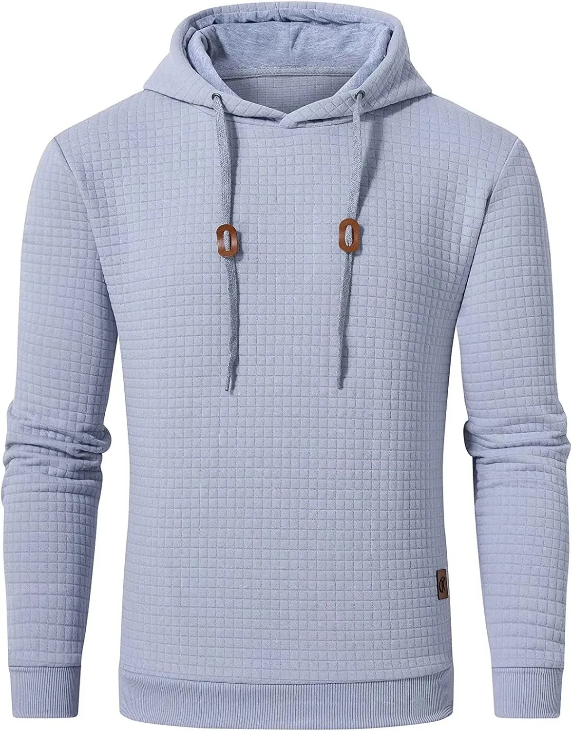 Premium Men’s Fleece Hoodies - Jacquard Pullover Sweatshirts for Men - High-Quality Male Hooded Sweatshirts