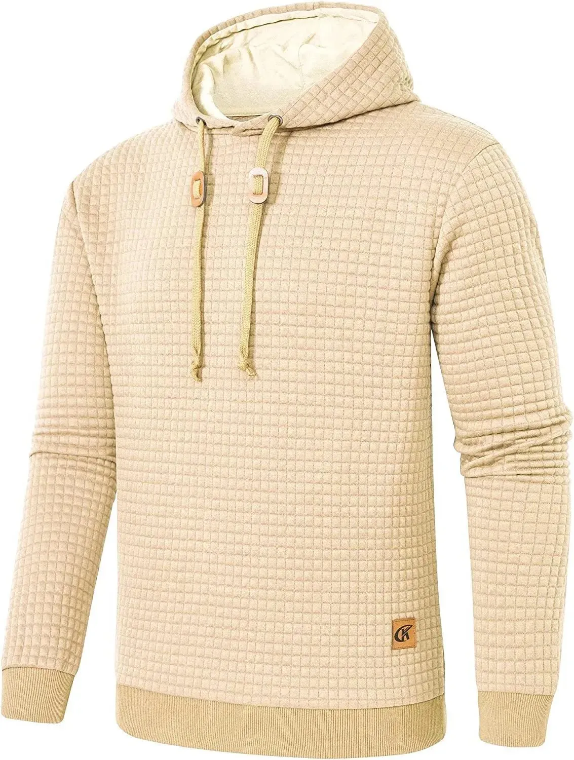 Premium Men’s Fleece Hoodies - Jacquard Pullover Sweatshirts for Men - High-Quality Male Hooded Sweatshirts