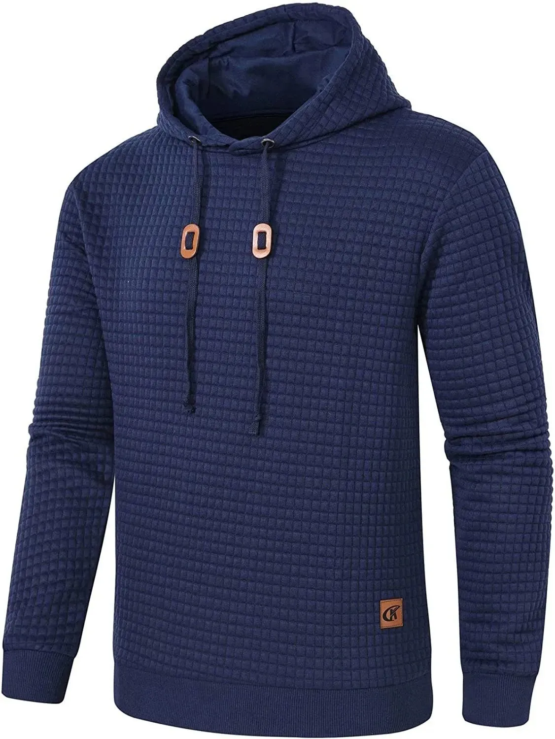 Premium Men’s Fleece Hoodies - Jacquard Pullover Sweatshirts for Men - High-Quality Male Hooded Sweatshirts