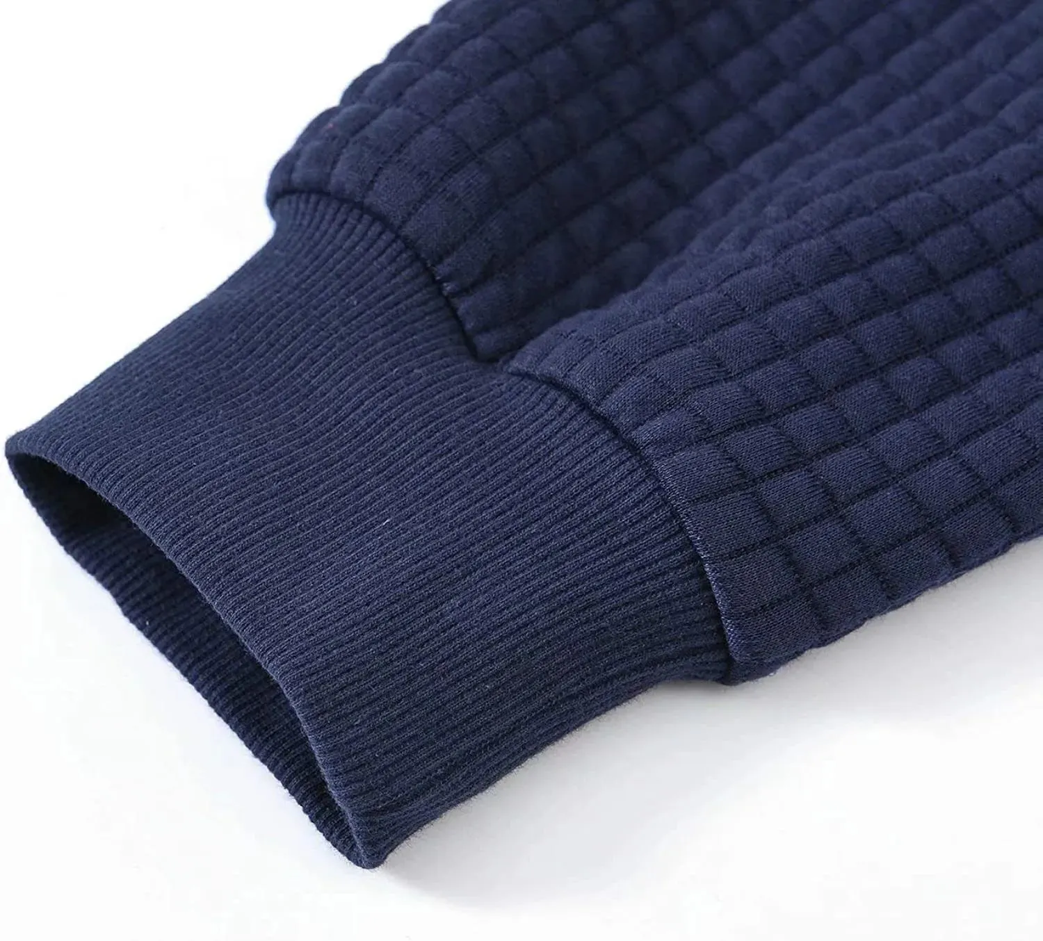 Premium Men’s Fleece Hoodies - Jacquard Pullover Sweatshirts for Men - High-Quality Male Hooded Sweatshirts