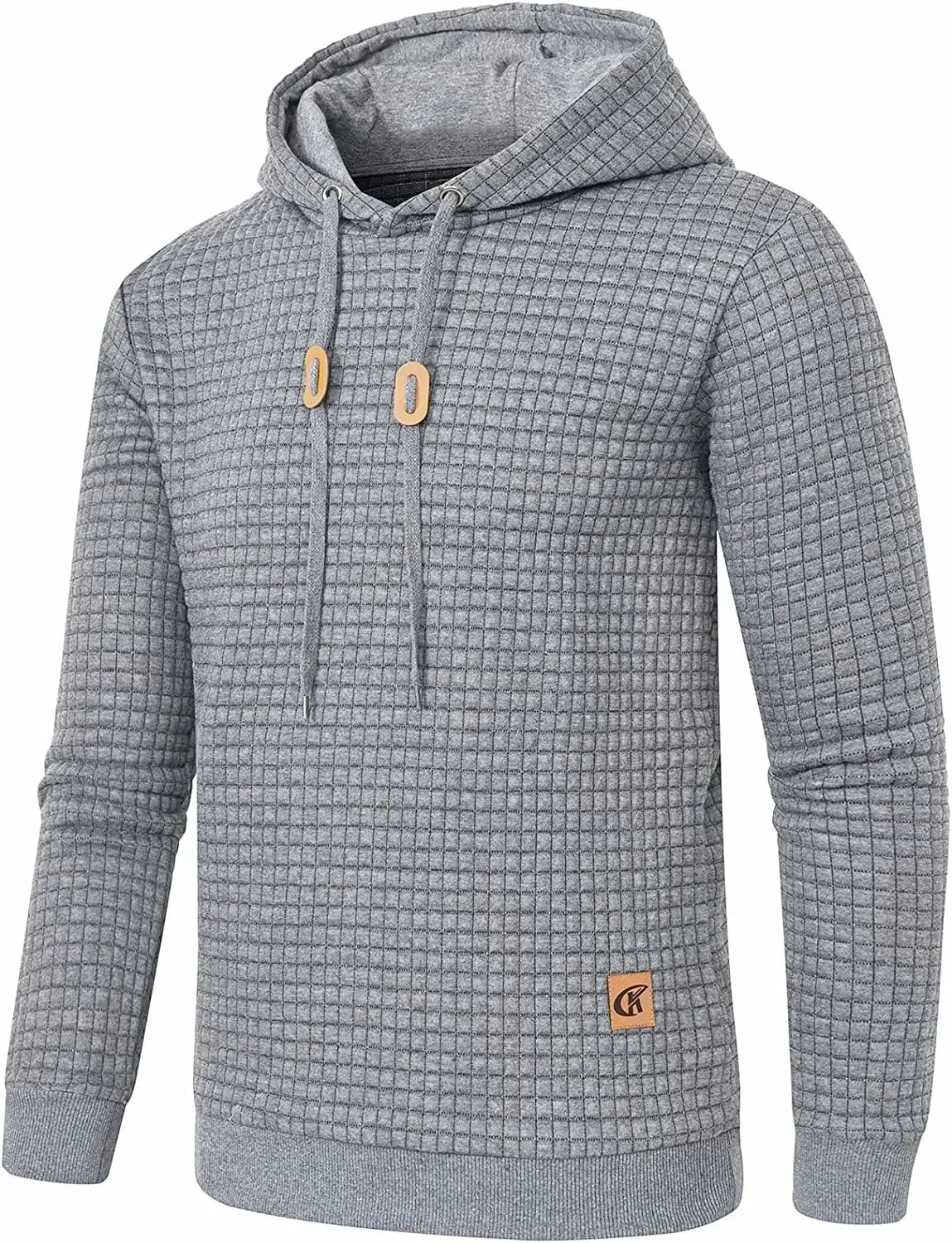 Premium Men’s Fleece Hoodies - Jacquard Pullover Sweatshirts for Men - High-Quality Male Hooded Sweatshirts