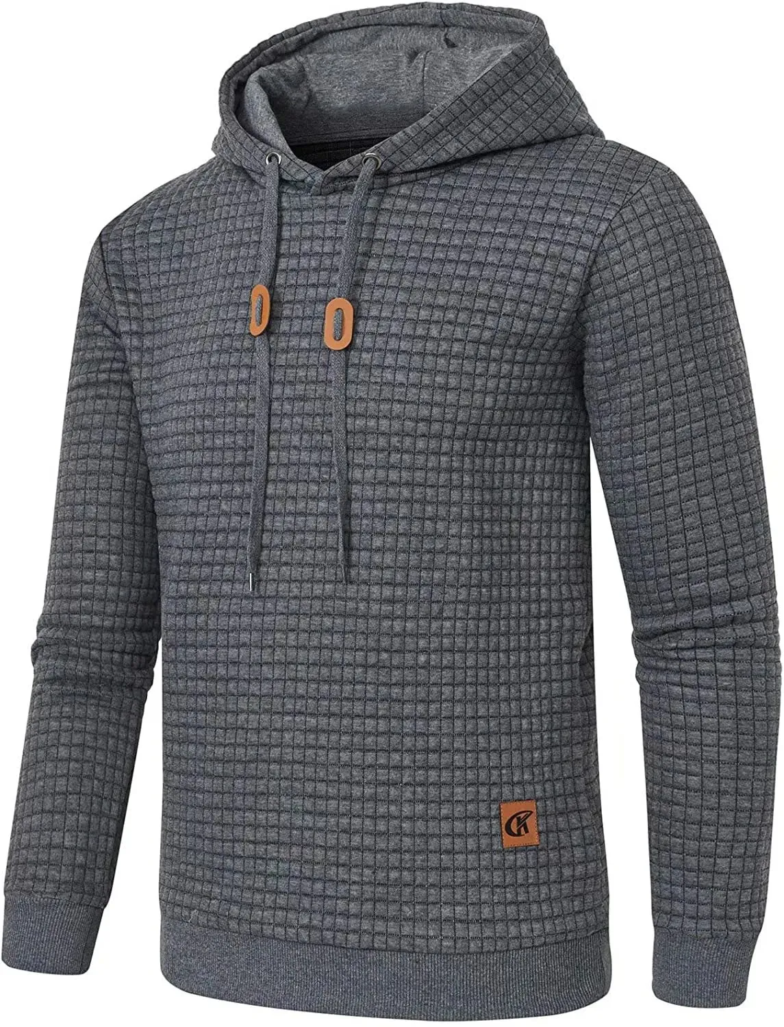 Premium Men’s Fleece Hoodies - Jacquard Pullover Sweatshirts for Men - High-Quality Male Hooded Sweatshirts
